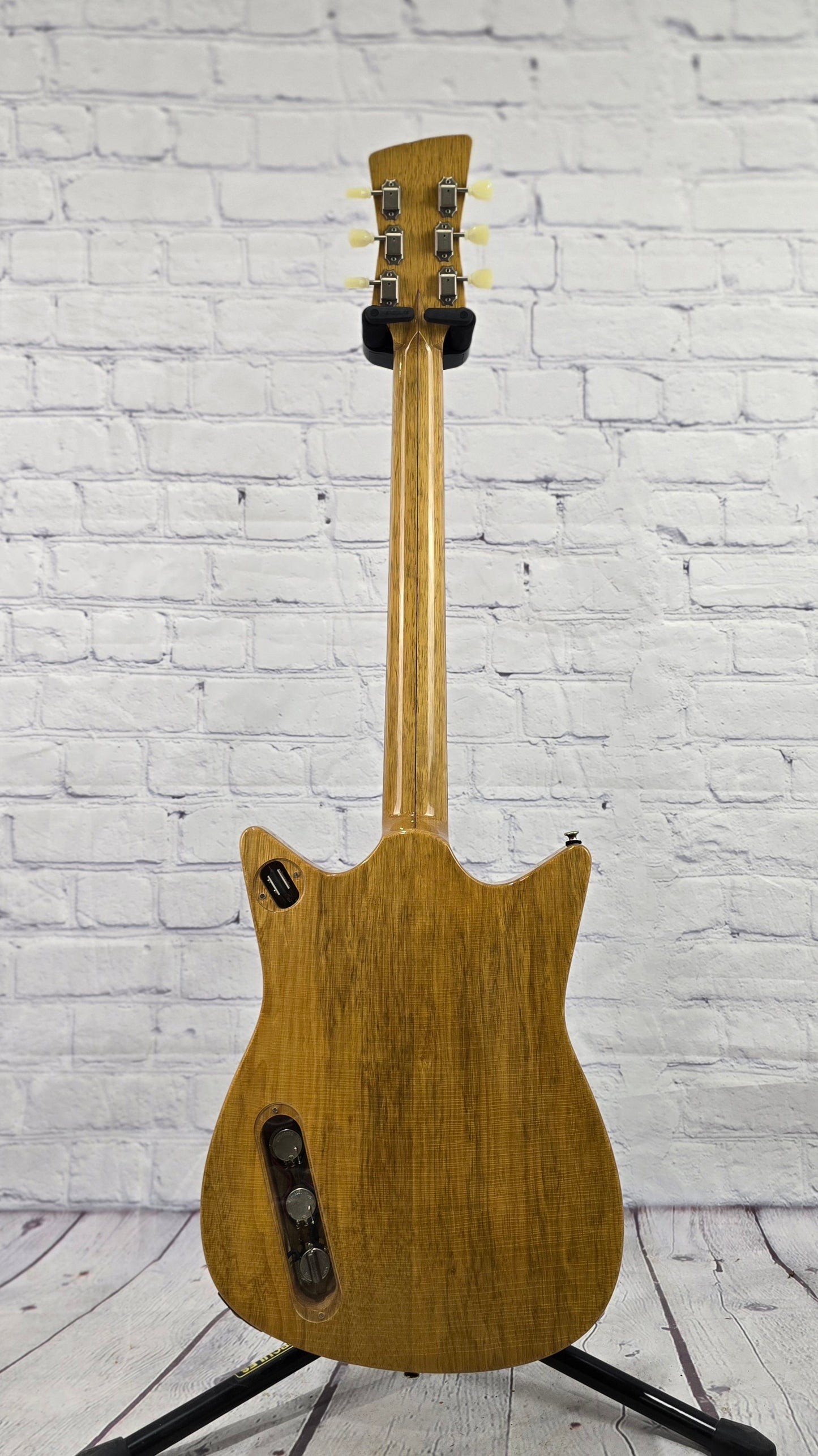 Frank Brothers Arcade One 6 String Electric Guitar Korina Natural