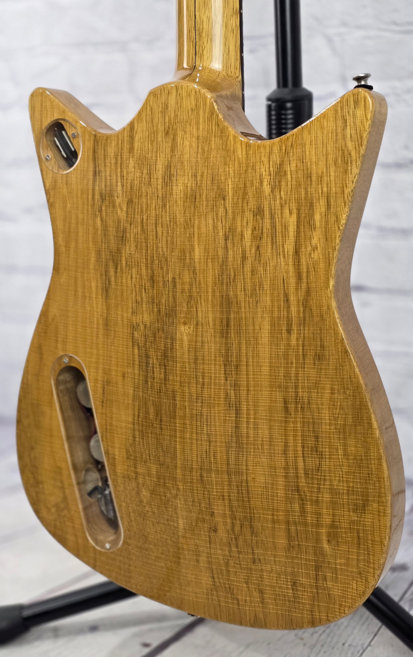 Frank Brothers Arcade One 6 String Electric Guitar Korina Natural