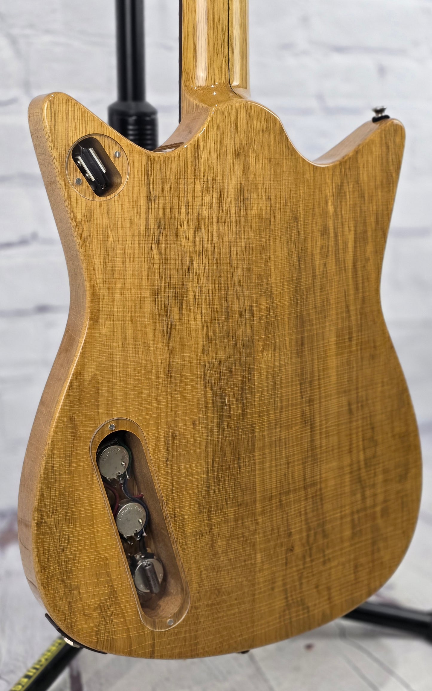 Frank Brothers Arcade One 6 String Electric Guitar Korina Natural