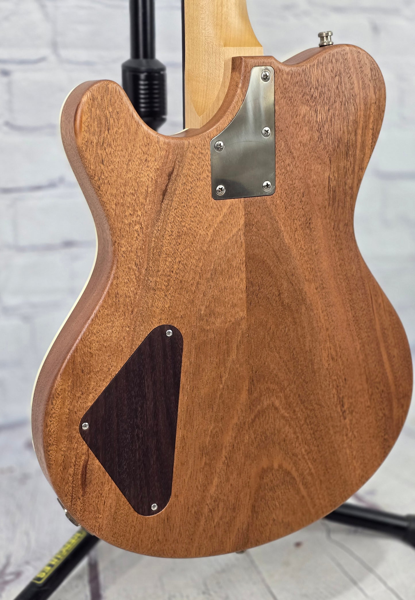 Nik Huber Guitars Adam Miller Signature Redwood Hollowbody 6 String Electric Guitar Natural Semi-Gloss