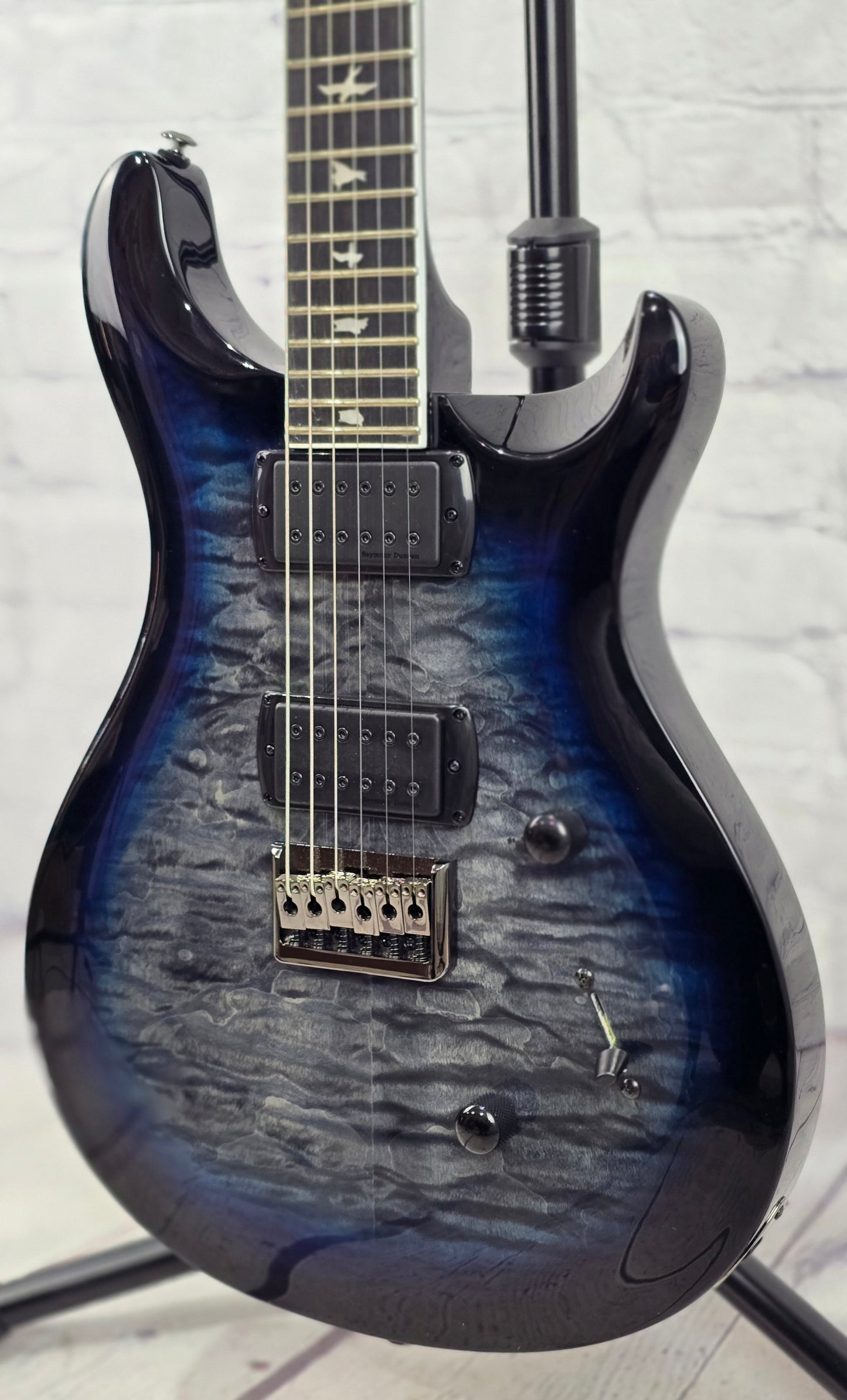 Paul Reed Smith PRS SE Mark Holcomb 6 String Electric Guitar Holcomb Blue Burst