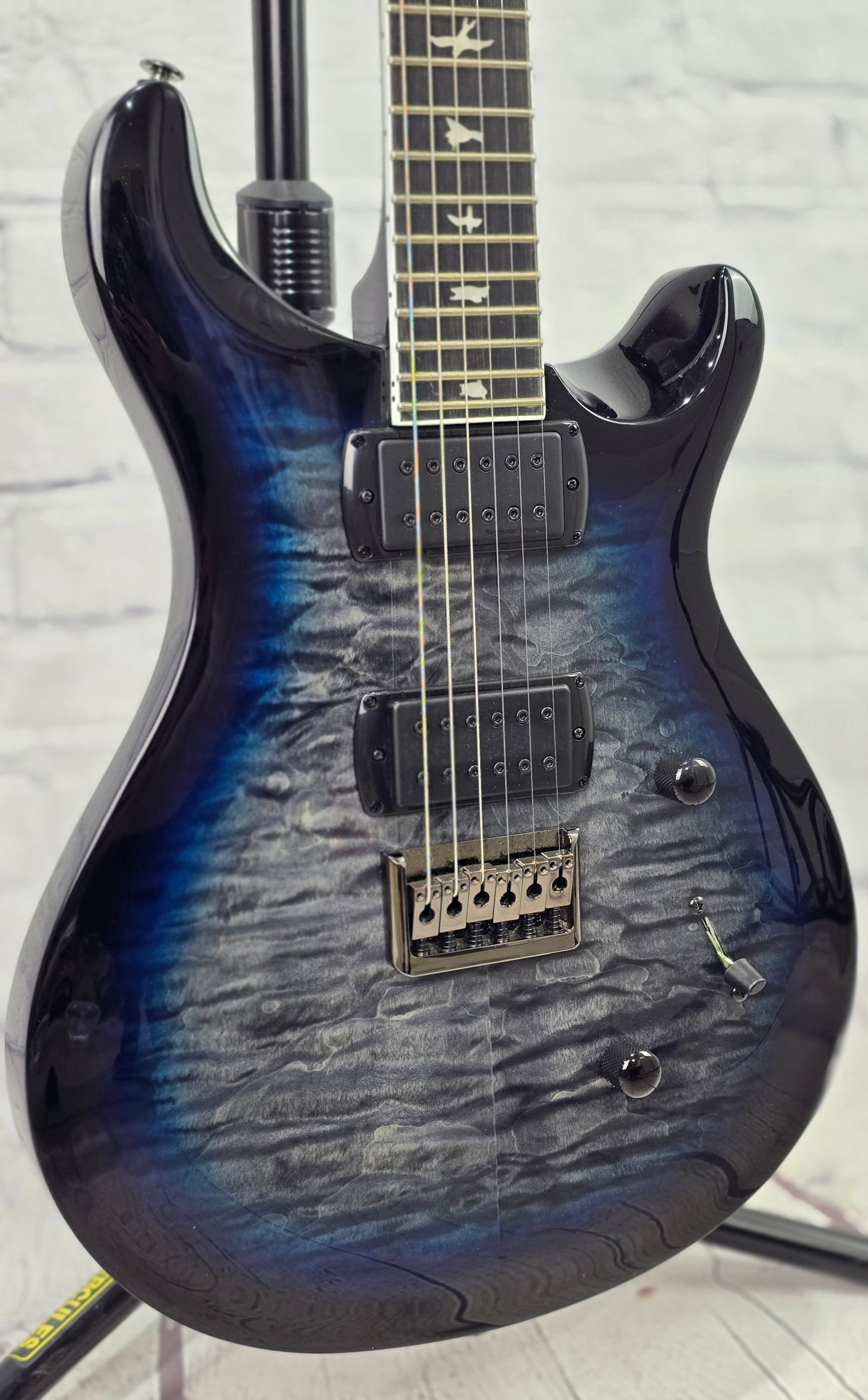Paul Reed Smith PRS SE Mark Holcomb 6 String Electric Guitar Holcomb Blue Burst