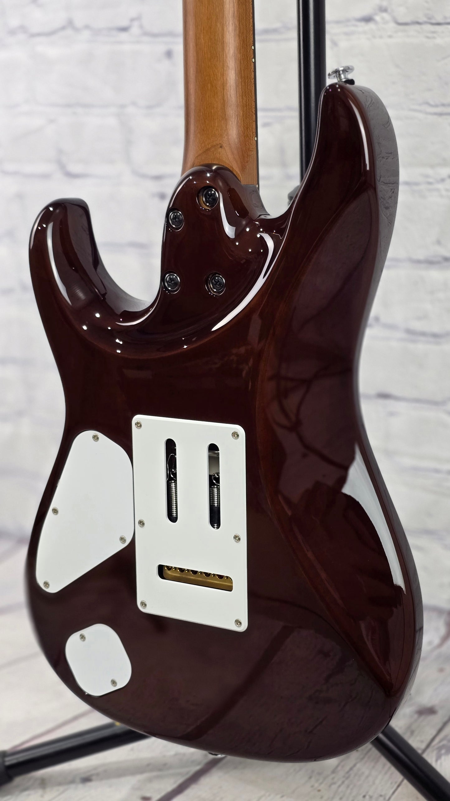 Ibanez Prestige AZ2204NJA TS Limited Edition 6 String Electric Guitar Japanese Ash Tobacco Sunburst