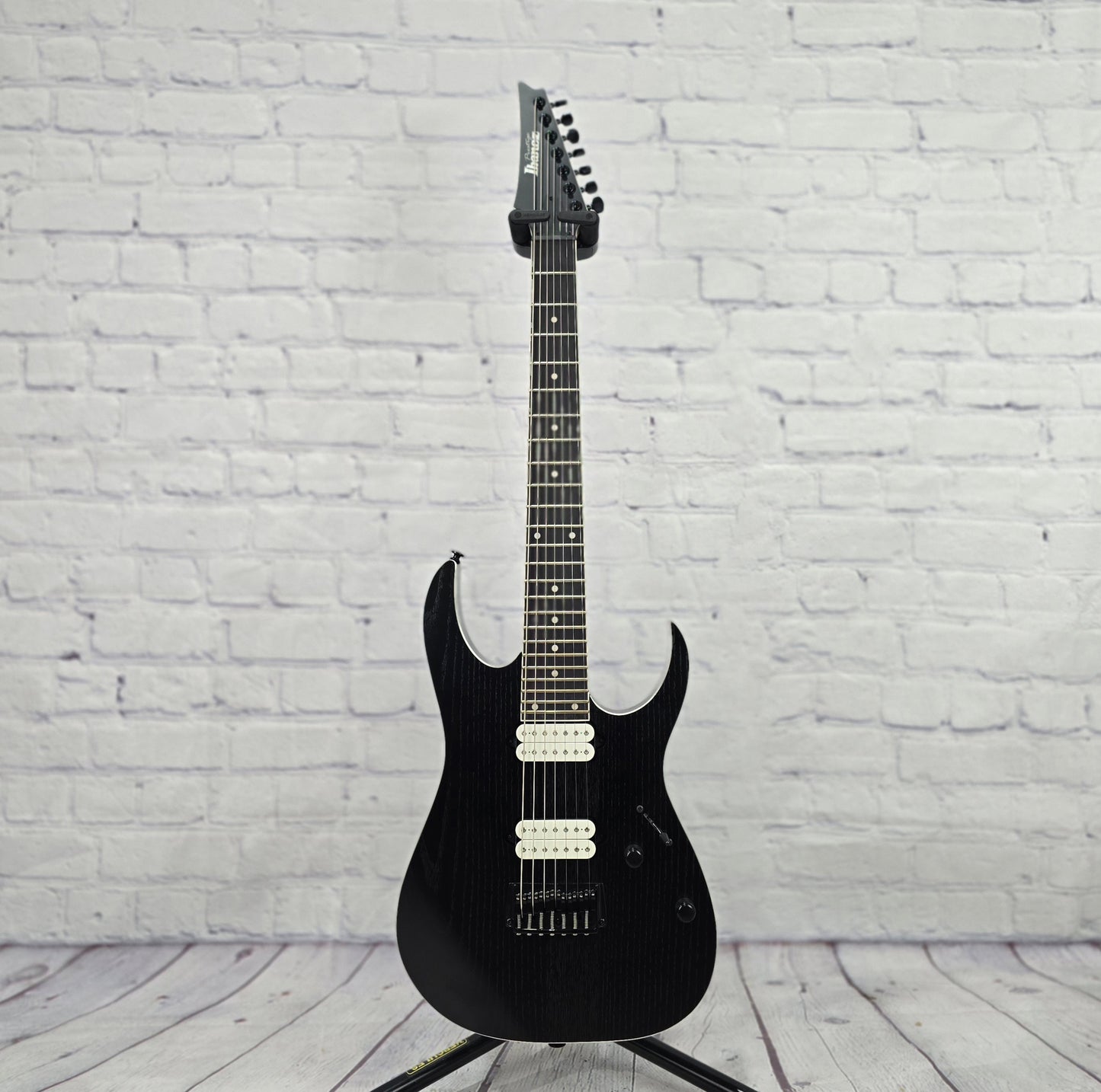 Ibanez Prestige RGR752AHBF WK 7 String Electric Guitar Weathered Black