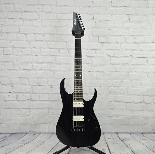 Ibanez Prestige RGR752AHBF WK 7 String Electric Guitar Weathered Black