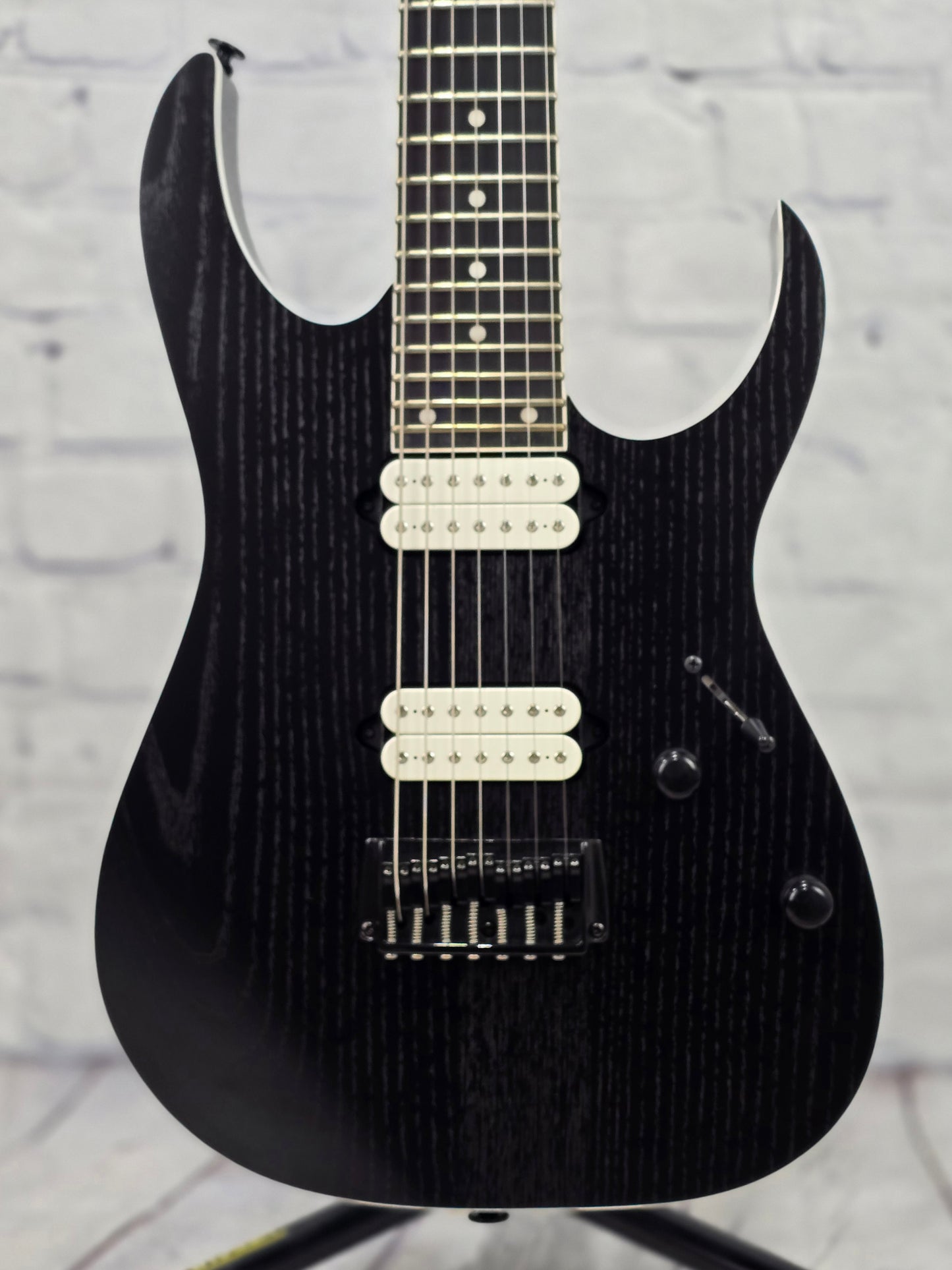 Ibanez Prestige RGR752AHBF WK 7 String Electric Guitar Weathered Black