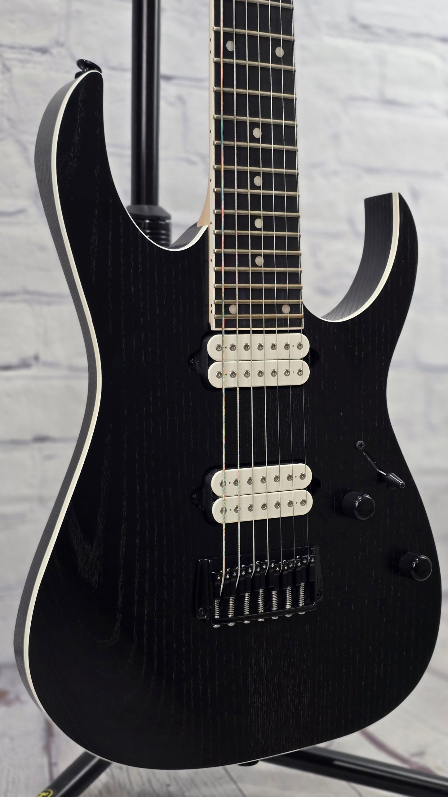 Ibanez Prestige RGR752AHBF WK 7 String Electric Guitar Weathered Black