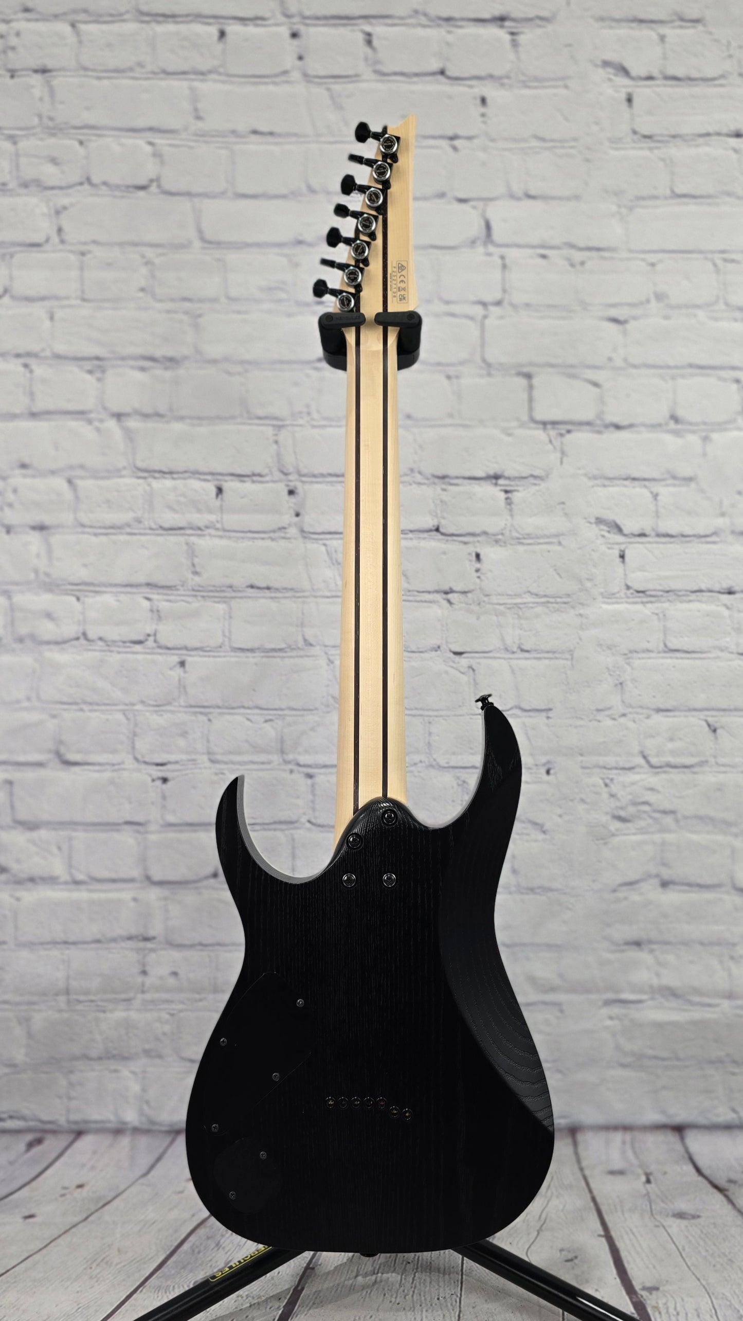 Ibanez Prestige RGR752AHBF WK 7 String Electric Guitar Weathered Black