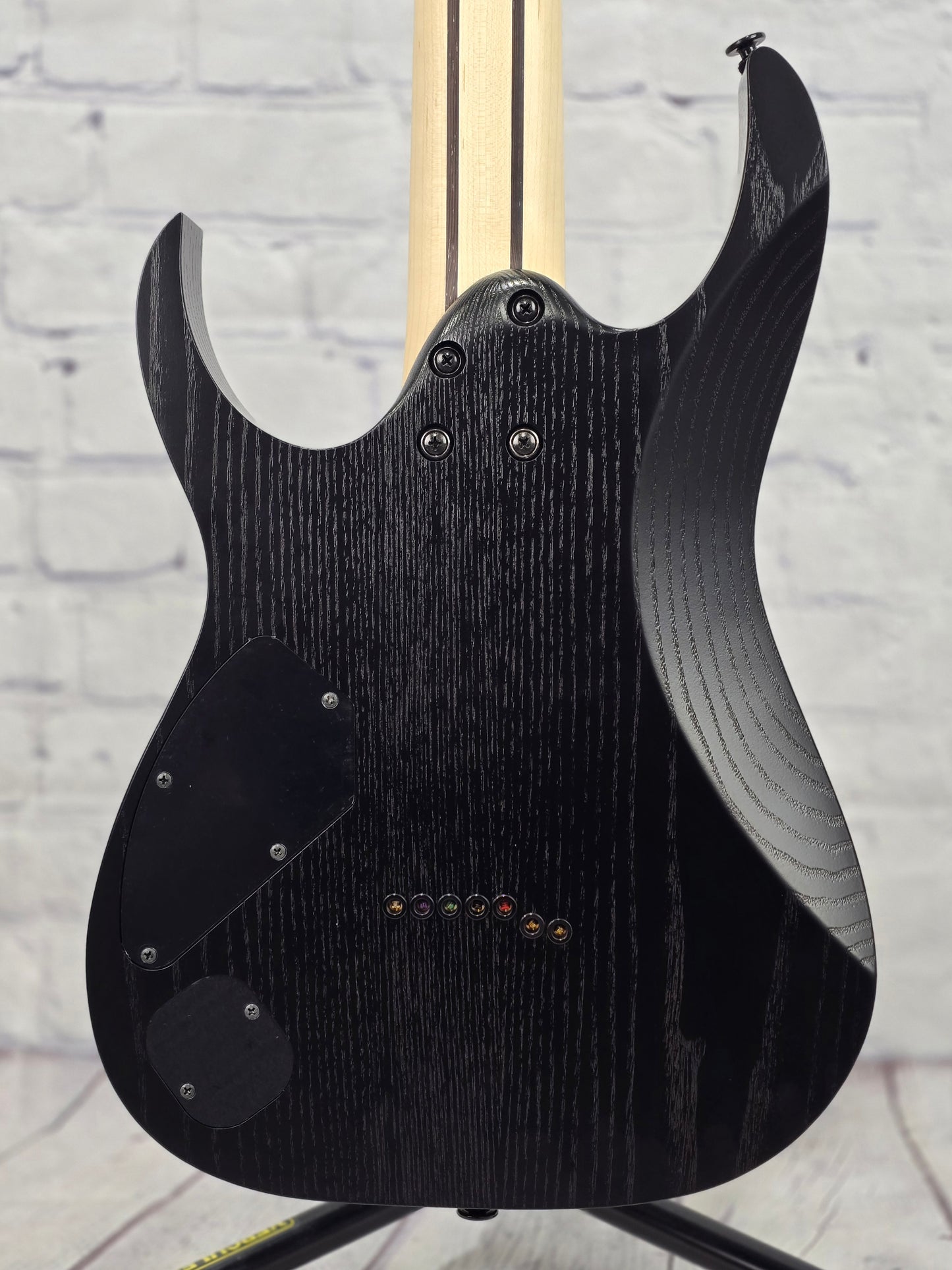 Ibanez Prestige RGR752AHBF WK 7 String Electric Guitar Weathered Black