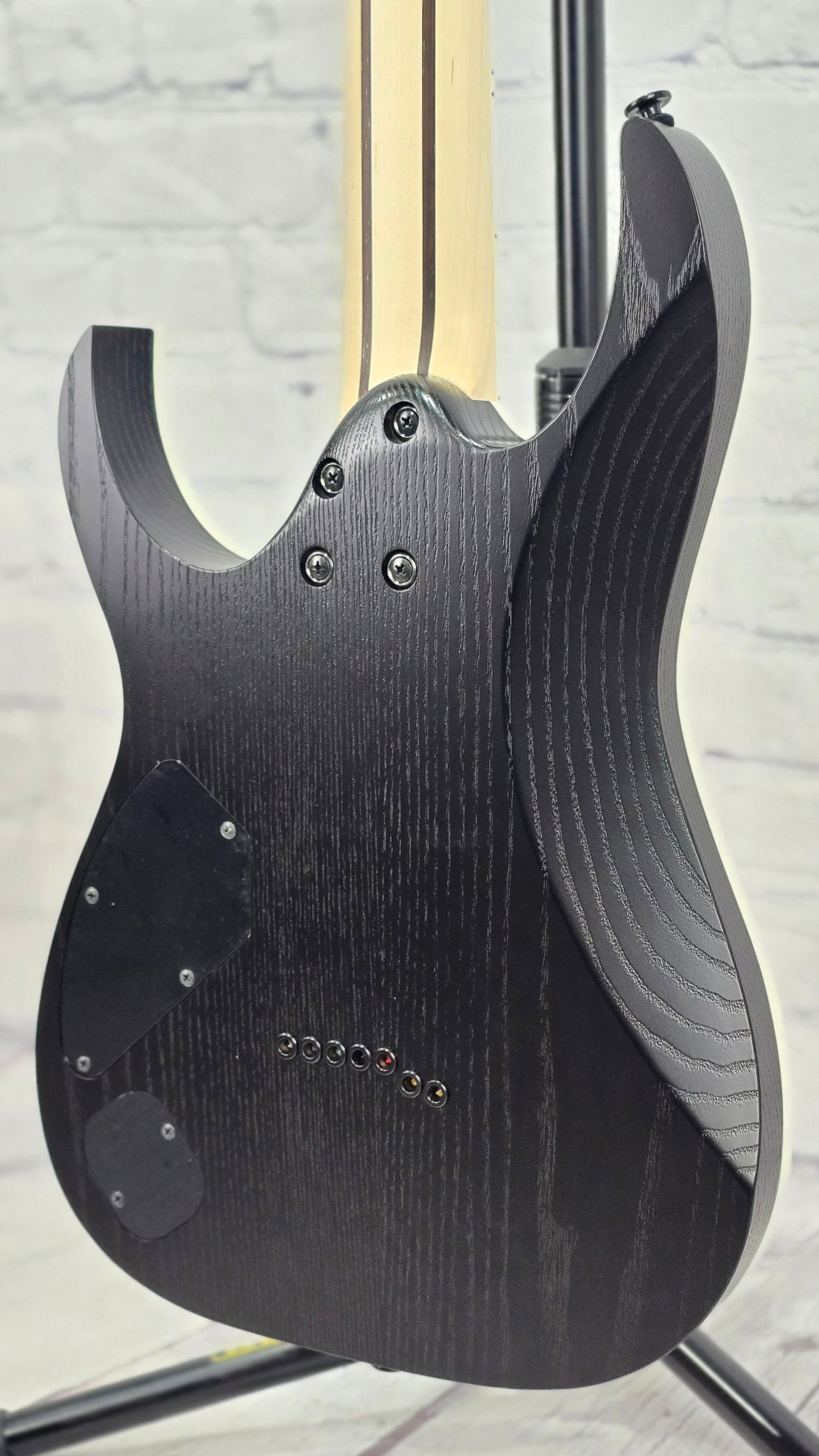 Ibanez Prestige RGR752AHBF WK 7 String Electric Guitar Weathered Black