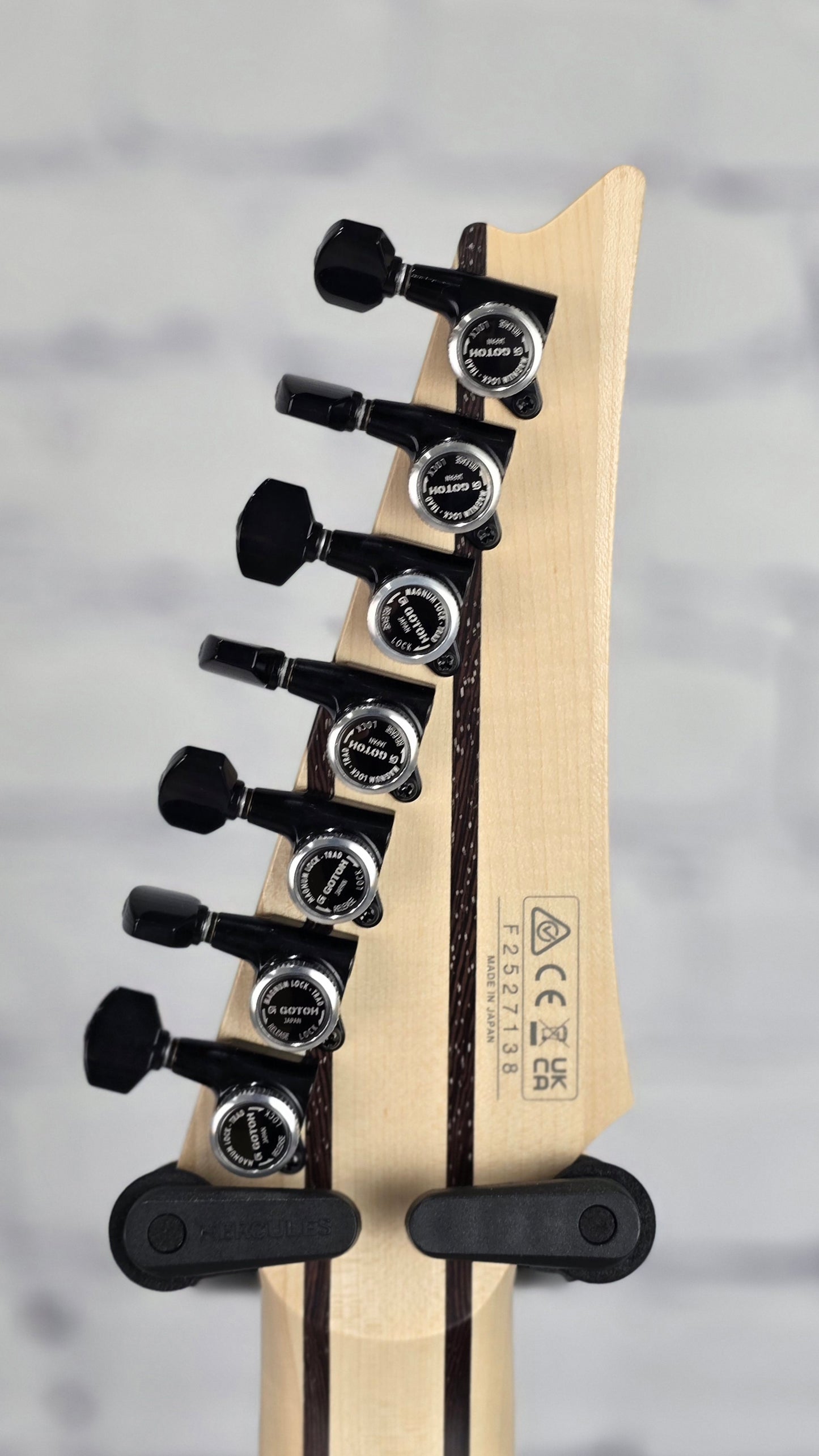 Ibanez Prestige RGR752AHBF WK 7 String Electric Guitar Weathered Black