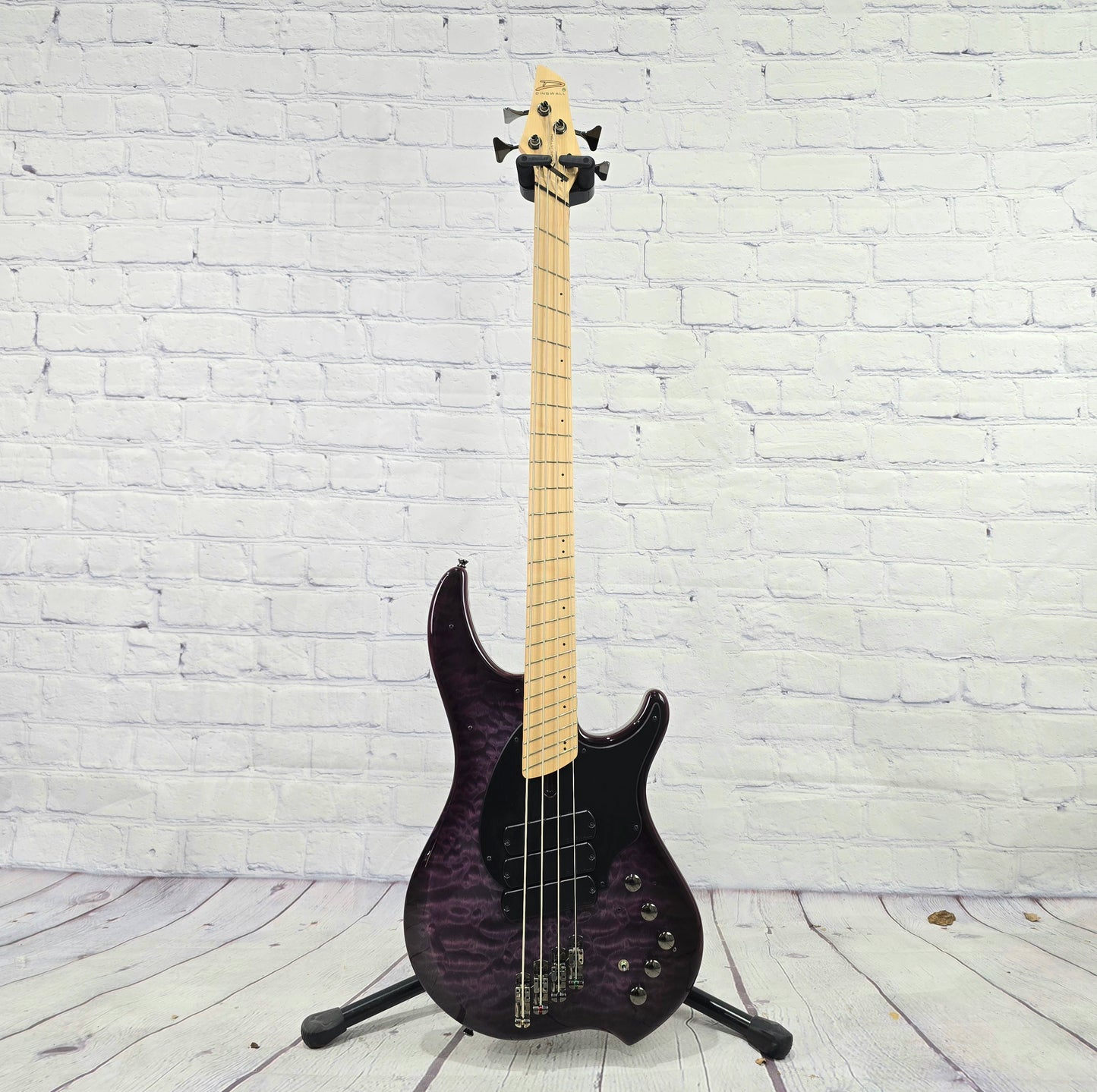 USED Dingwall Combustion C3 Nashville Edition 4 String Multiscale Bass Ultra Violet Quilt