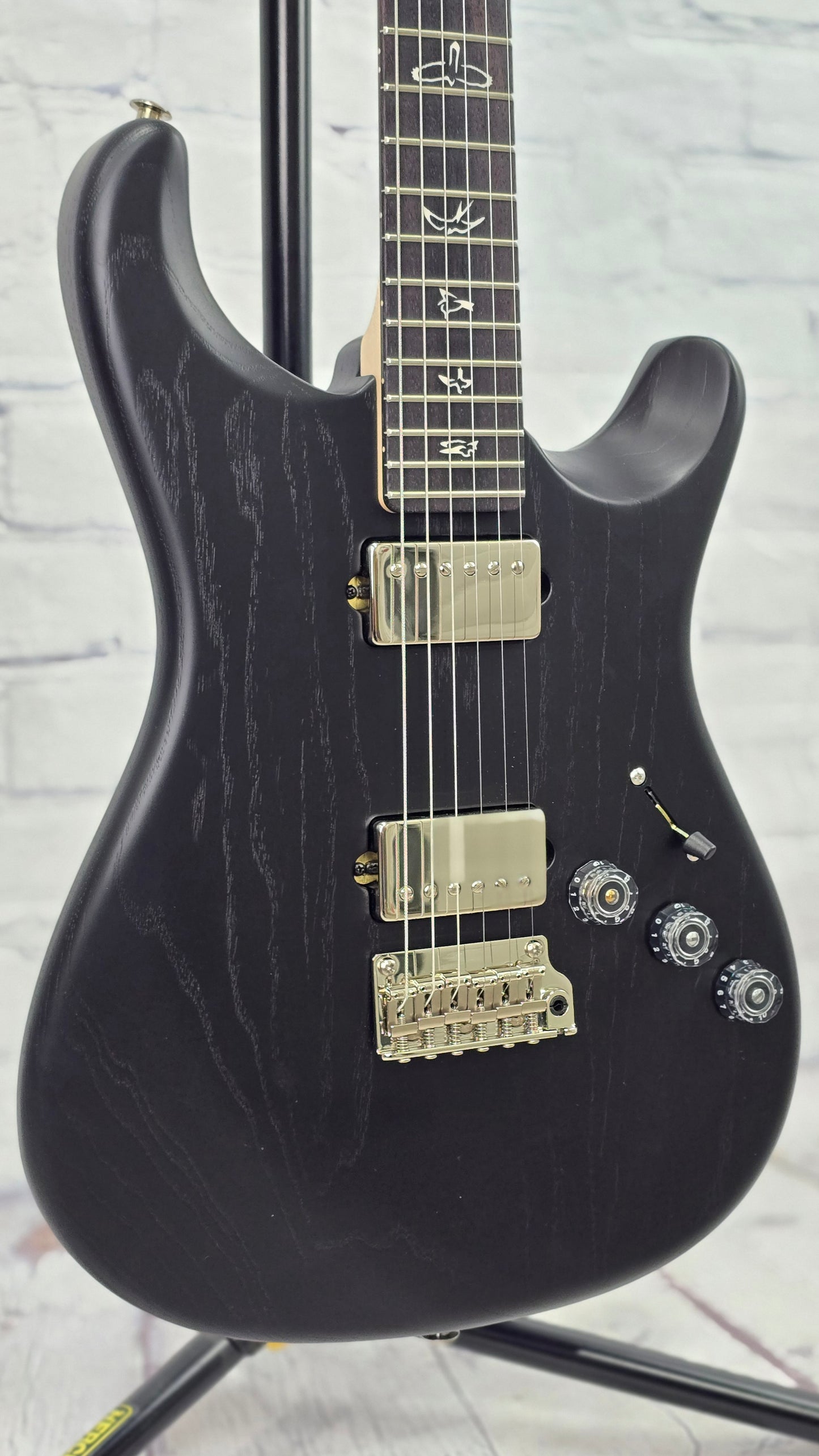 Paul Reed Smith PRS Guitars Fiore Satin HH 6 String Electric Guitar Black Hyacinth