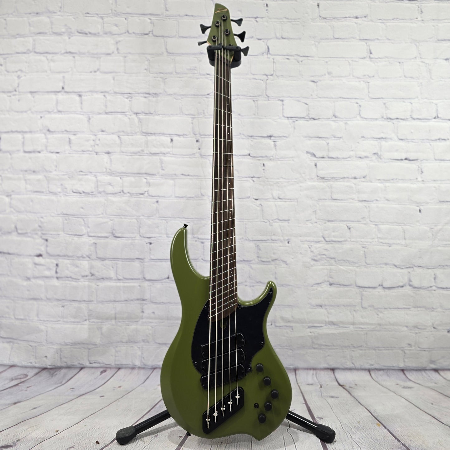 Dingwall Combustion Kyle Konkiel Signature 5 String Bass Limited Edition Matte Army Green