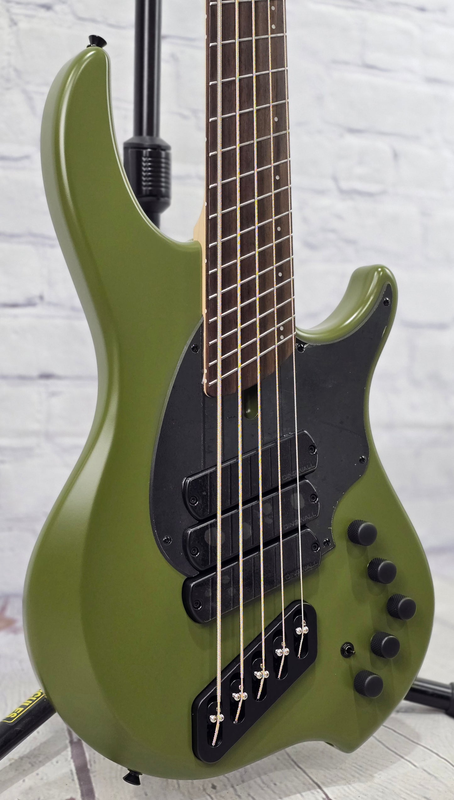 Dingwall Combustion Kyle Konkiel Signature 5 String Bass Limited Edition Matte Army Green