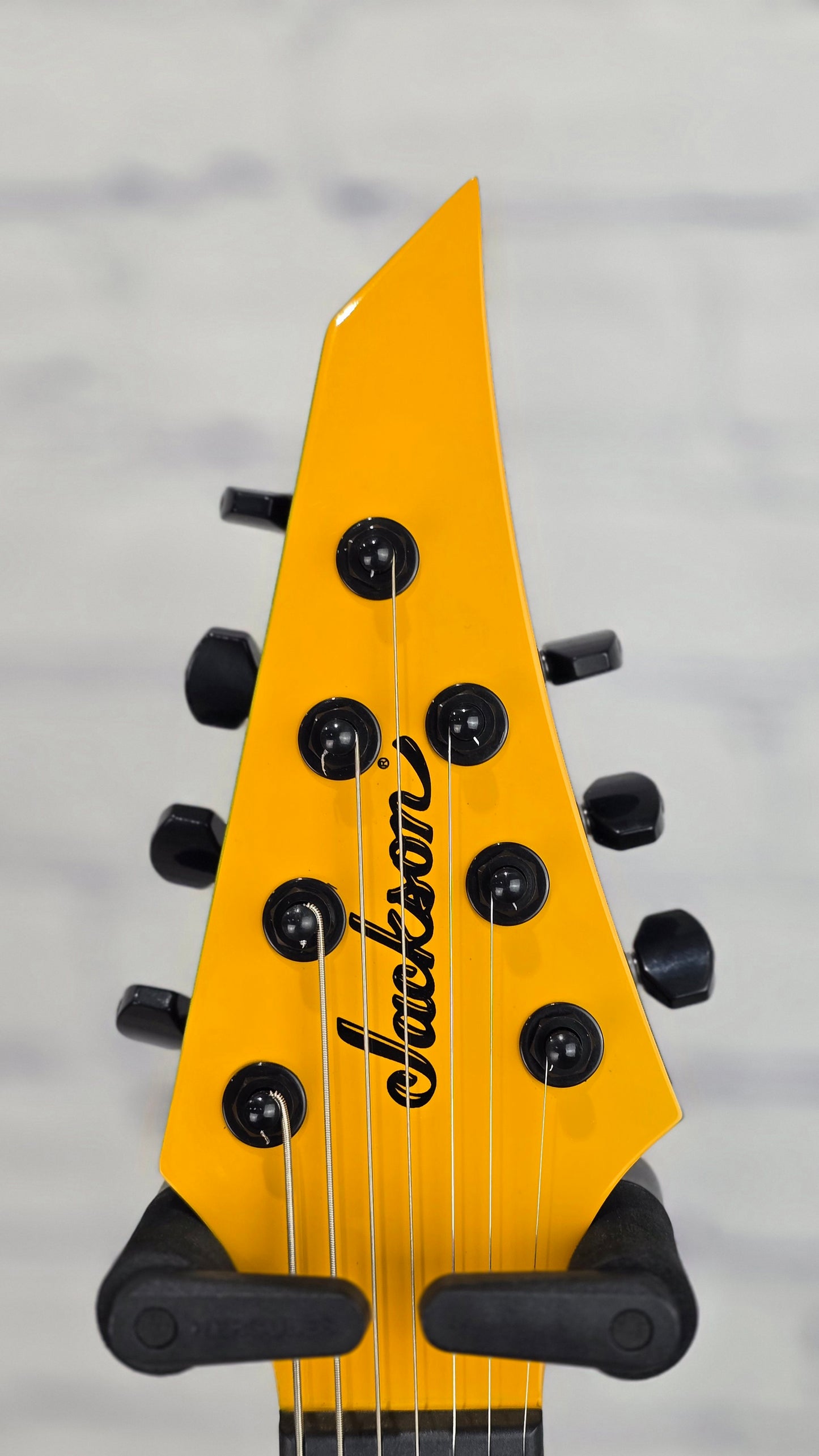 Jackson Guitars Pro Plus Misha Mansoor Juggernaut HT7 7 String Electric Guitar Signal Yellow