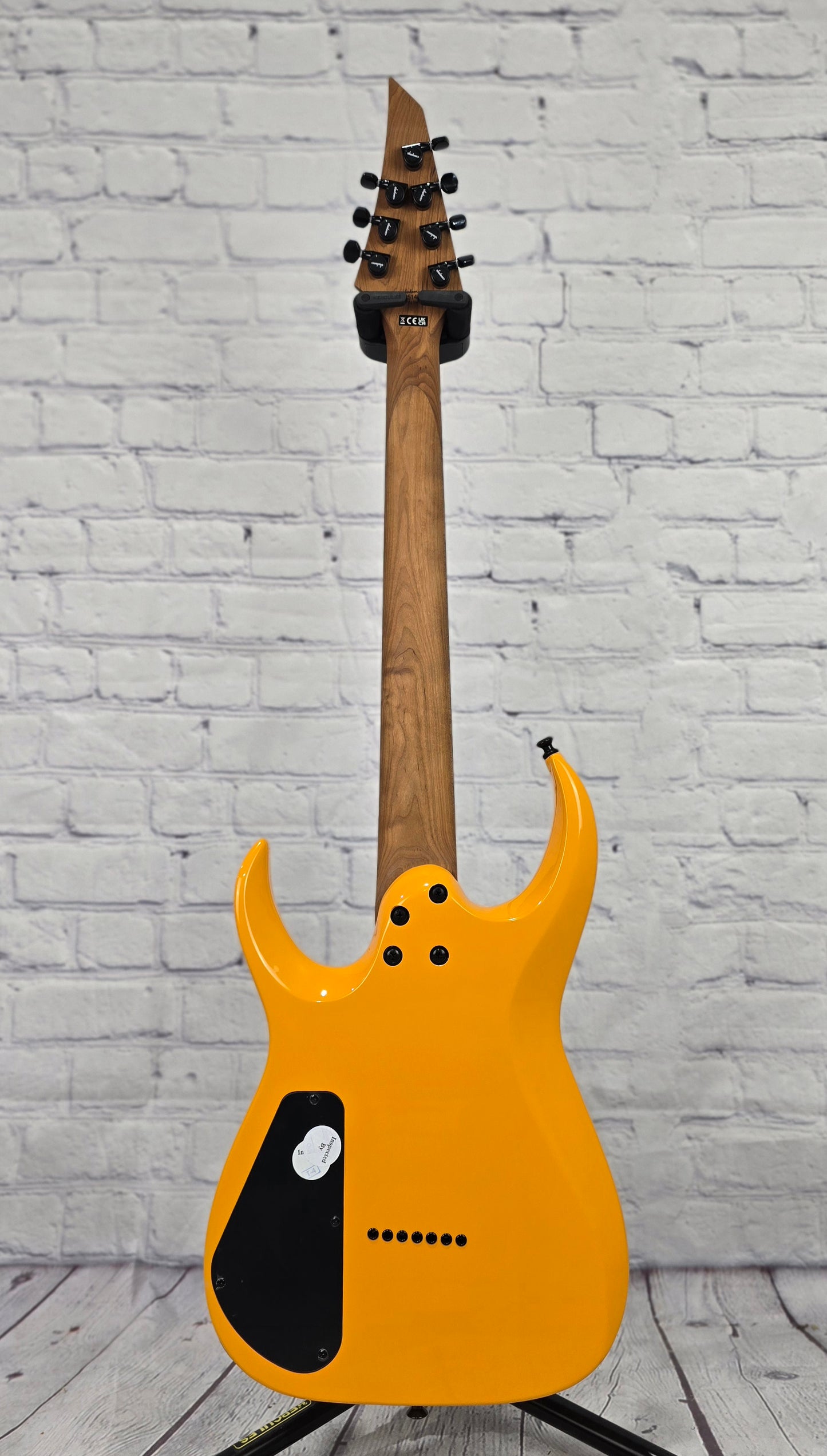 Jackson Guitars Pro Plus Misha Mansoor Juggernaut HT7 7 String Electric Guitar Signal Yellow