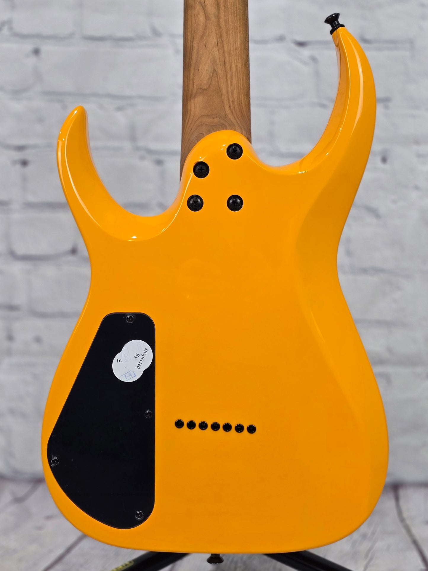 Jackson Guitars Pro Plus Misha Mansoor Juggernaut HT7 7 String Electric Guitar Signal Yellow