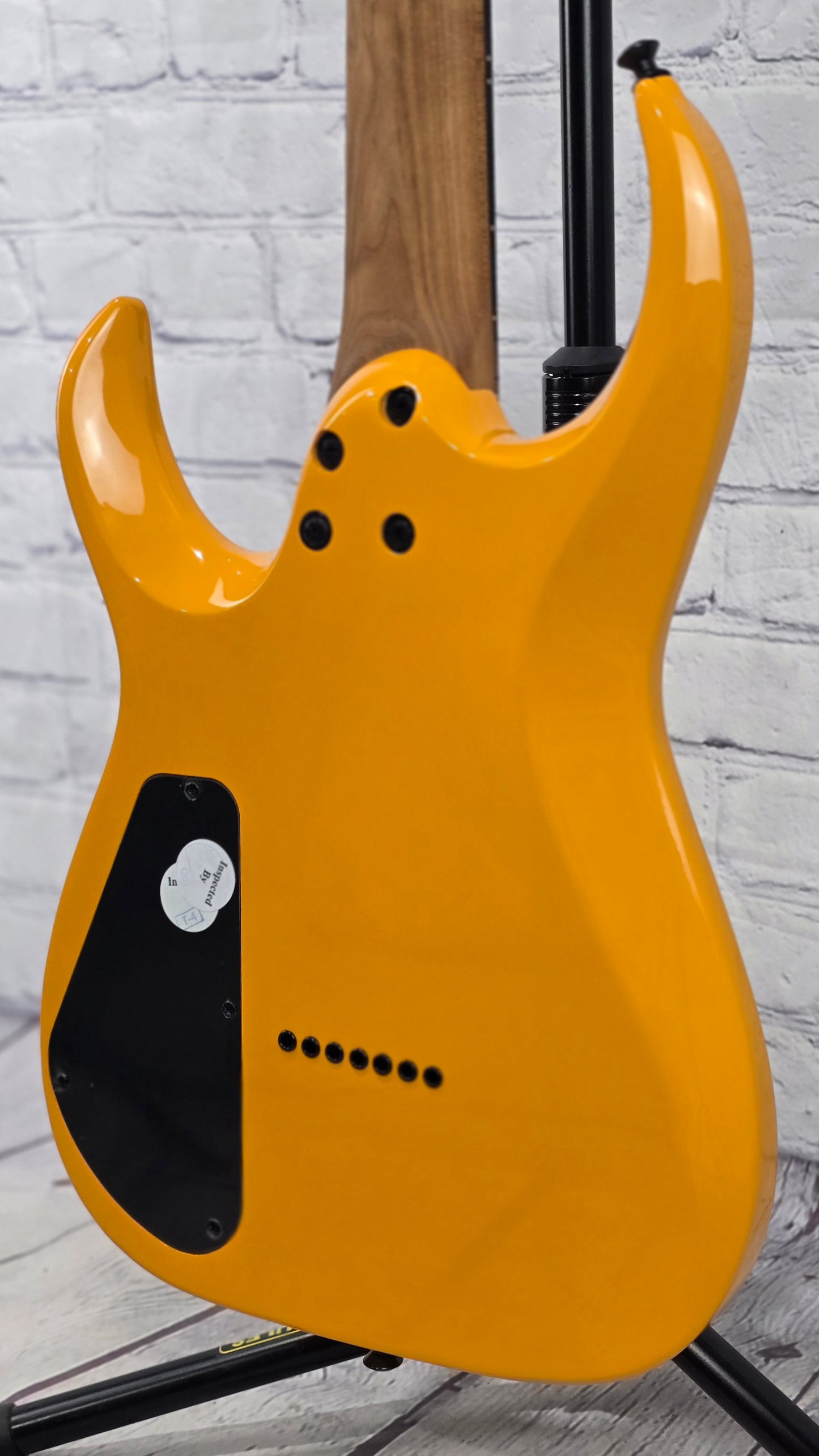 Jackson Guitars Pro Plus Misha Mansoor Juggernaut HT7 7 String Electric Guitar Signal Yellow