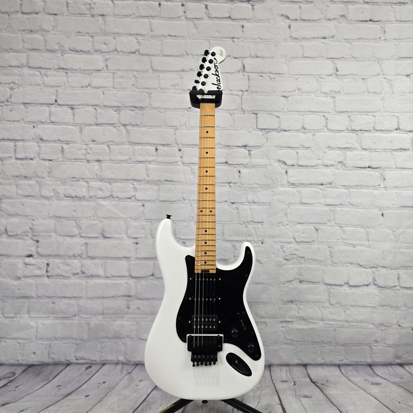 Jackson Guitars 50th Anniversary Adrian Smith SC1 6 String Electric Guitar Snow White