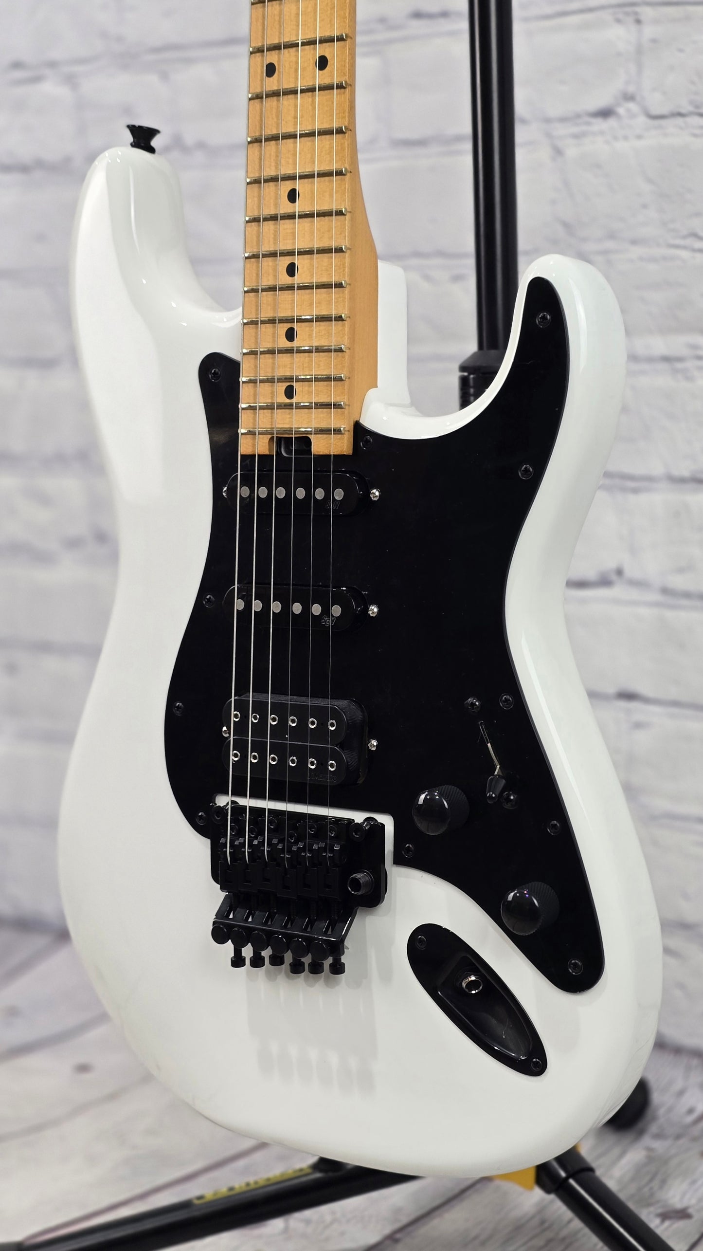 Jackson Guitars 50th Anniversary Adrian Smith SC1 6 String Electric Guitar Snow White