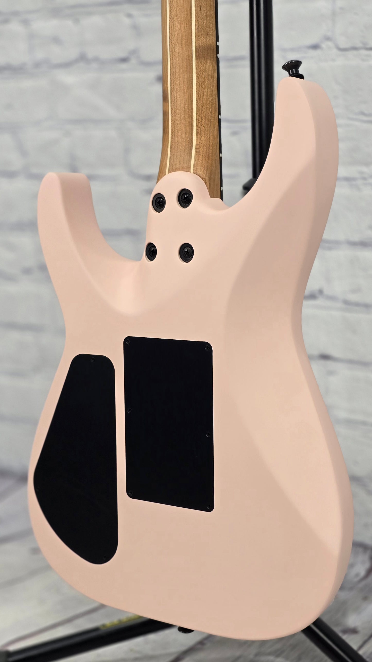 Jackson Guitars American Series Virtuoso 6 String Electric Guitar Shell Pink
