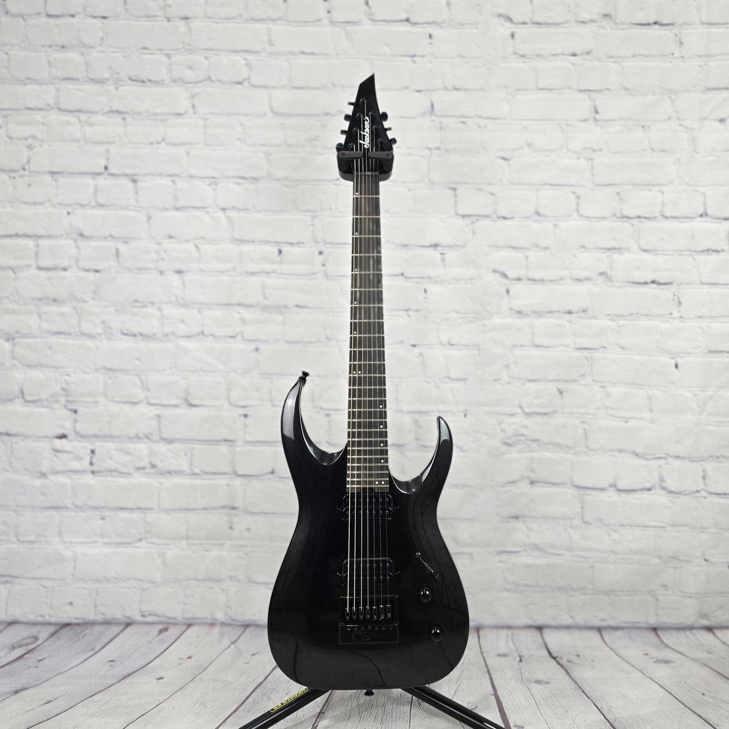 Jackson Guitars Pro Plus Misha Mansoor Juggernaut ET7 7 String Electric Guitar Metallic Black