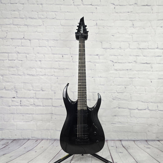 Jackson Guitars Pro Plus Misha Mansoor Juggernaut ET7 7 String Electric Guitar Metallic Black