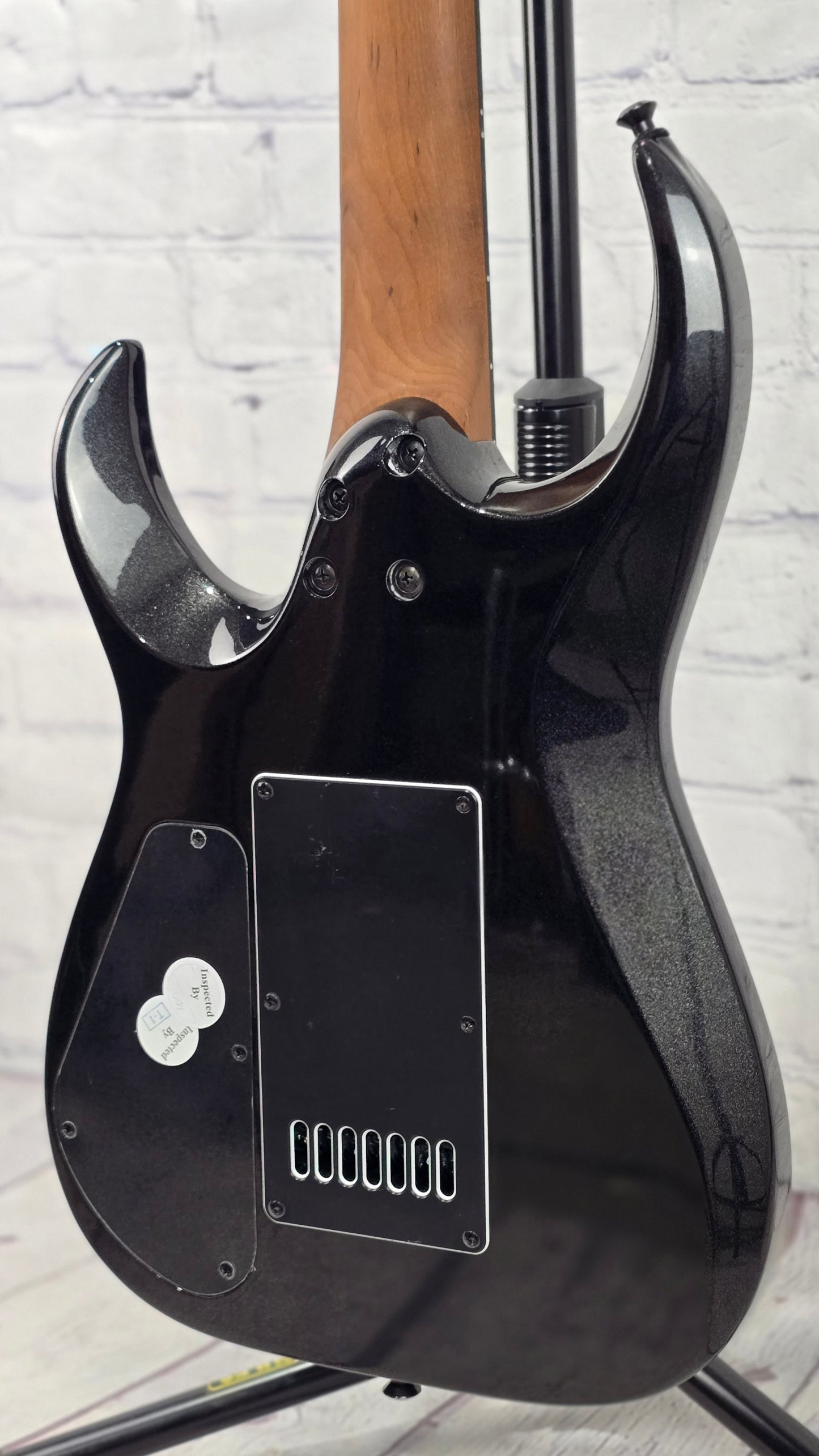 Jackson Guitars Pro Plus Misha Mansoor Juggernaut ET7 7 String Electric Guitar Metallic Black