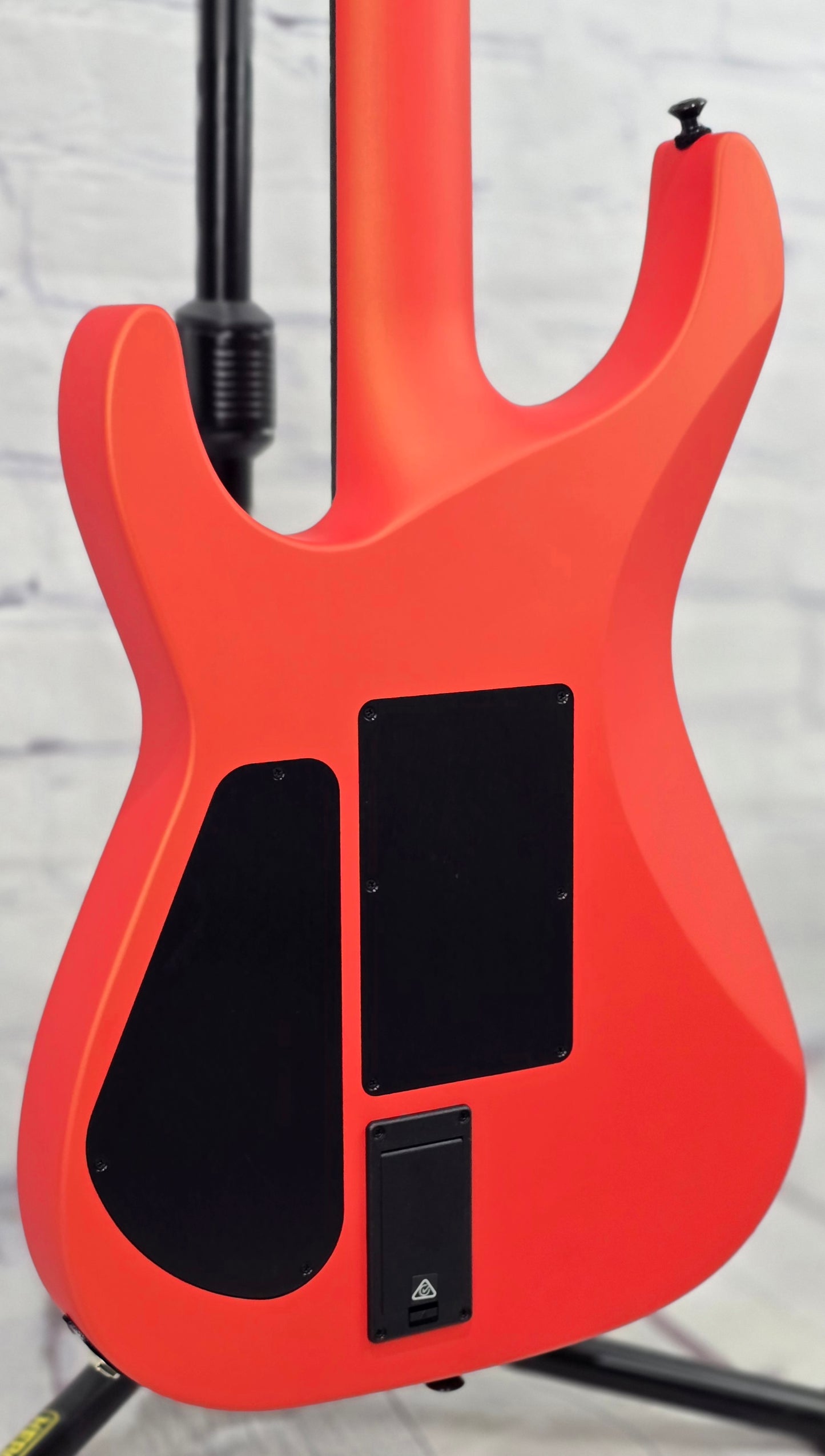 Jackson Guitars American Series Soloist SL2MG HT 6 String Electric Guitar Satin Lambo Orange