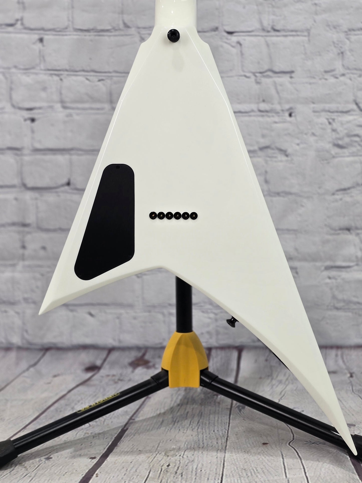 Jackson Guitars American Series Rhoads RR24 HT 6 String Electric Guitar Snow White