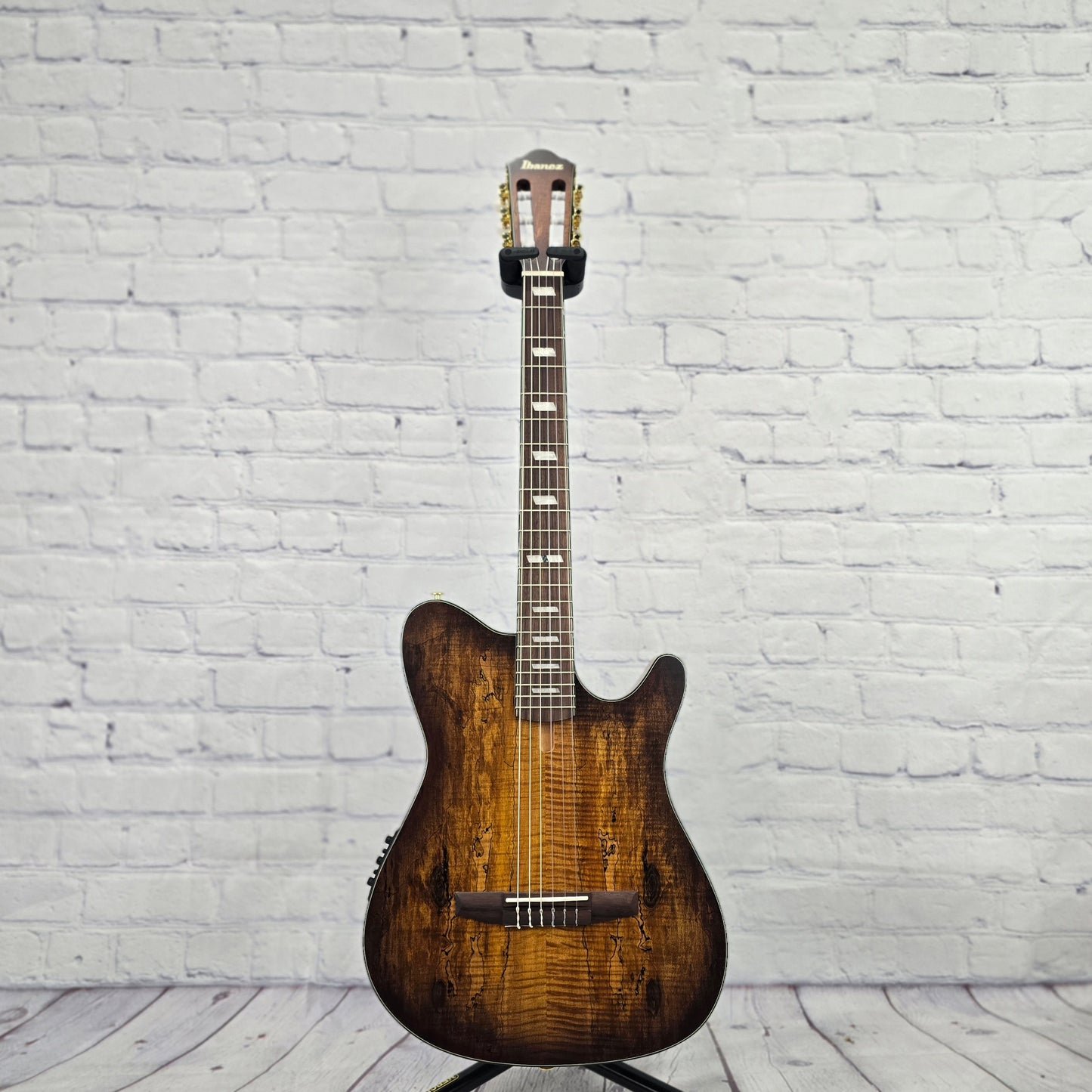 Ibanez FRH20SMN TCL 6 String Classical Electric Acoustic Guitar Tobacco Burst Low Gloss