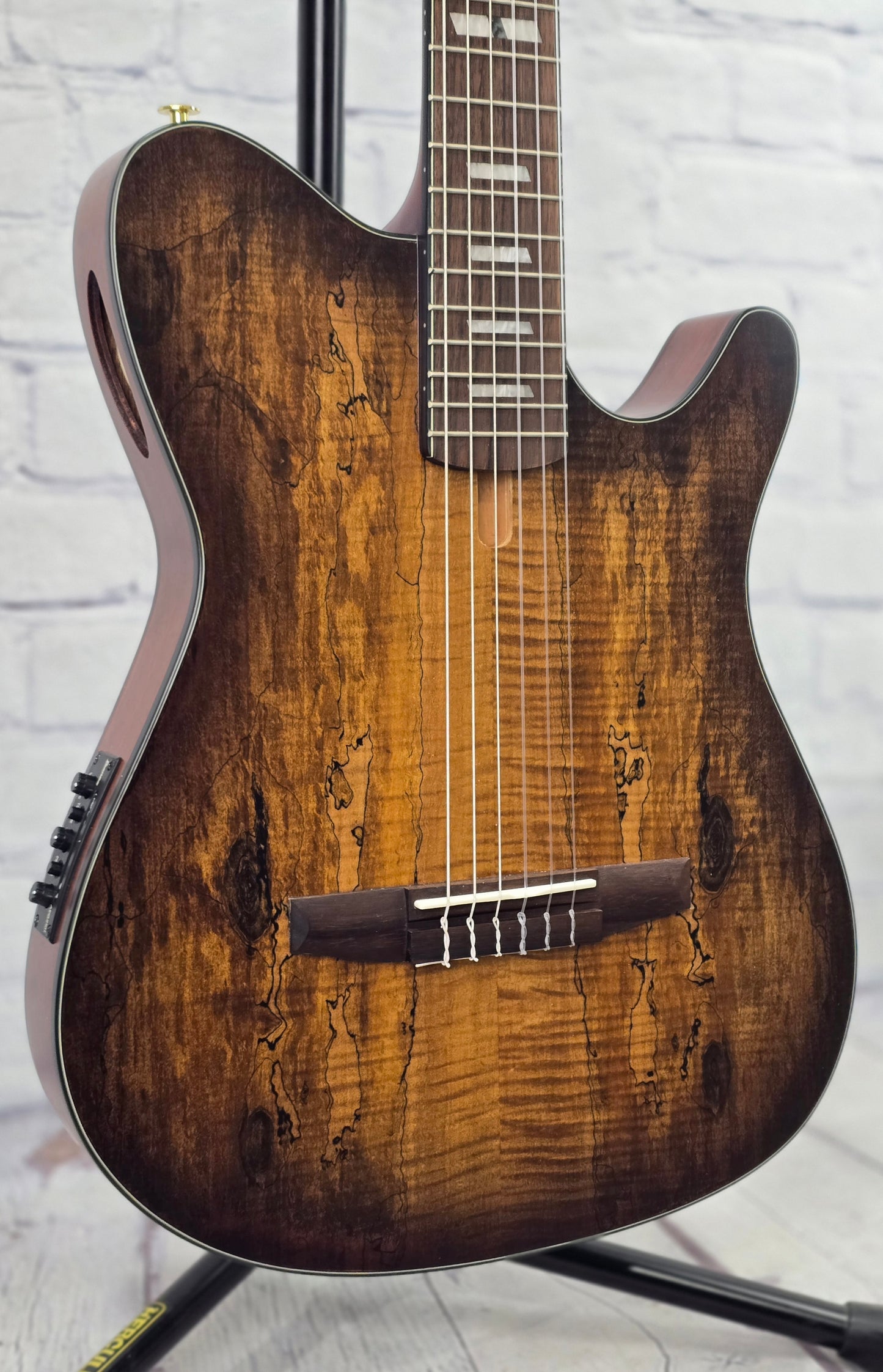 Ibanez FRH20SMN TCL 6 String Classical Electric Acoustic Guitar Tobacco Burst Low Gloss