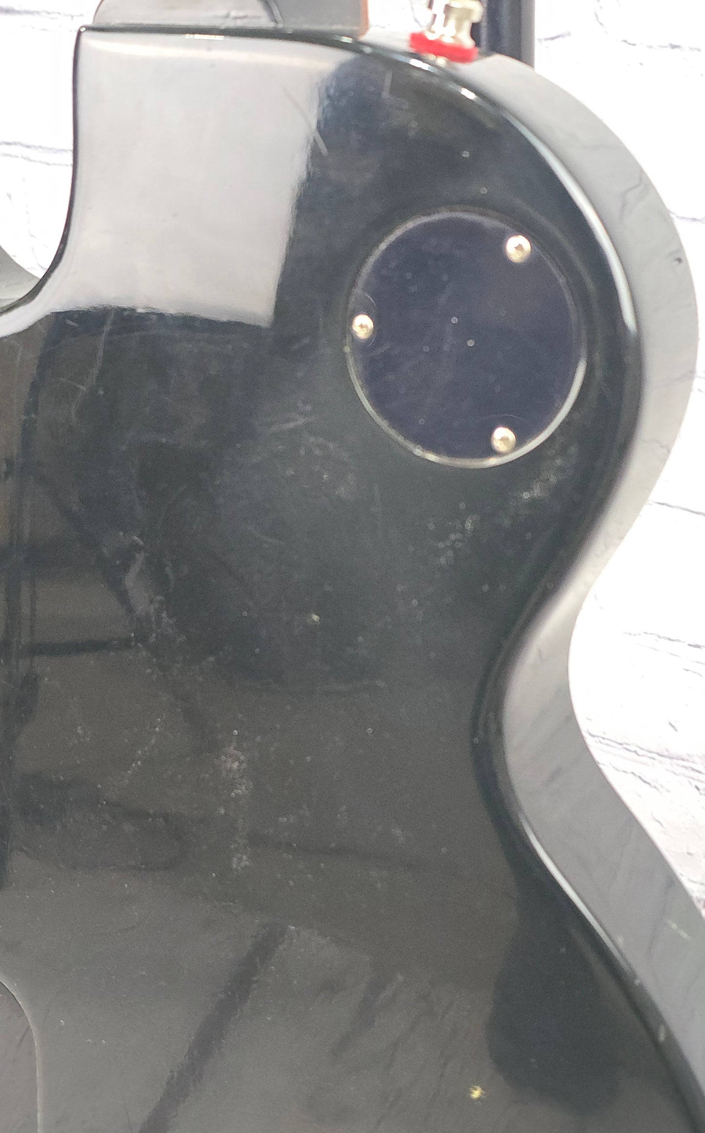 USED Gibson Les Paul Studio 6 String Electric Guitar Gloss Black 1996