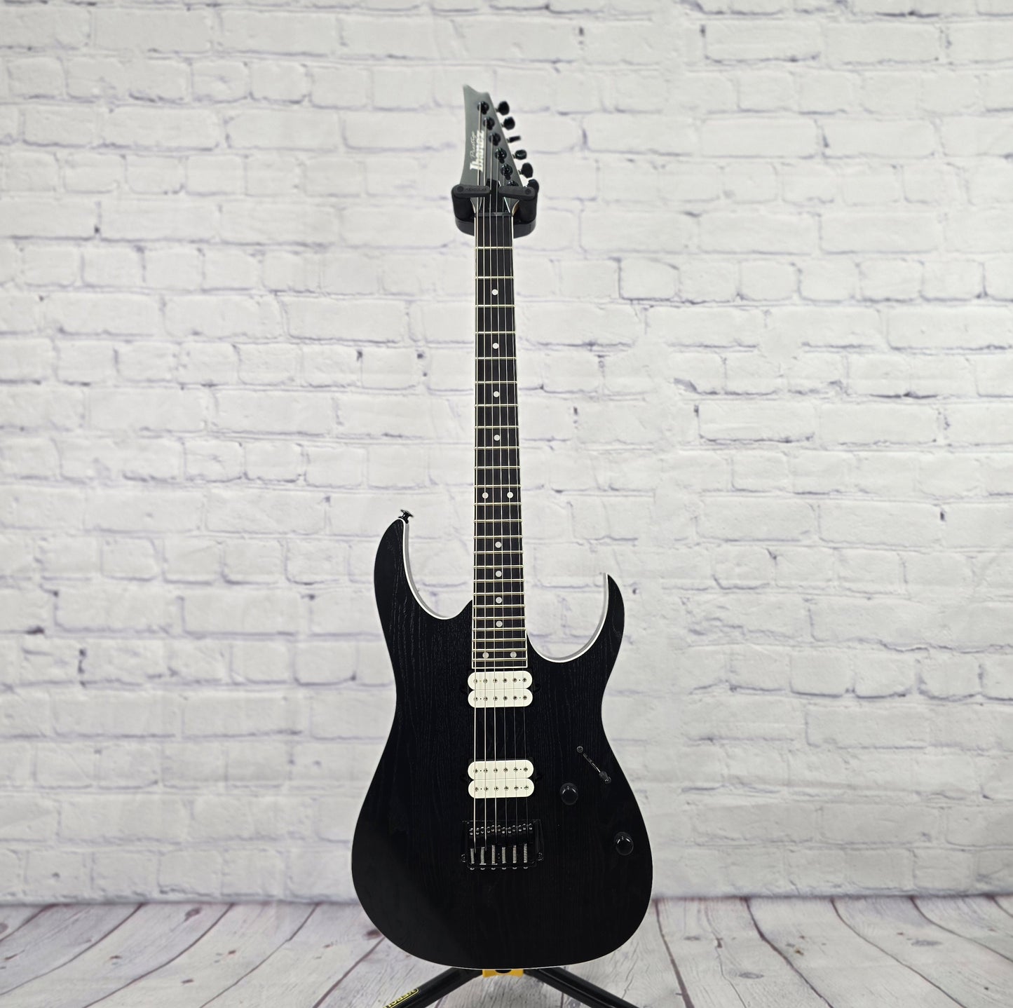 Ibanez Prestige RGR652AHBF WK 6 String Electric Guitar Weathered Black