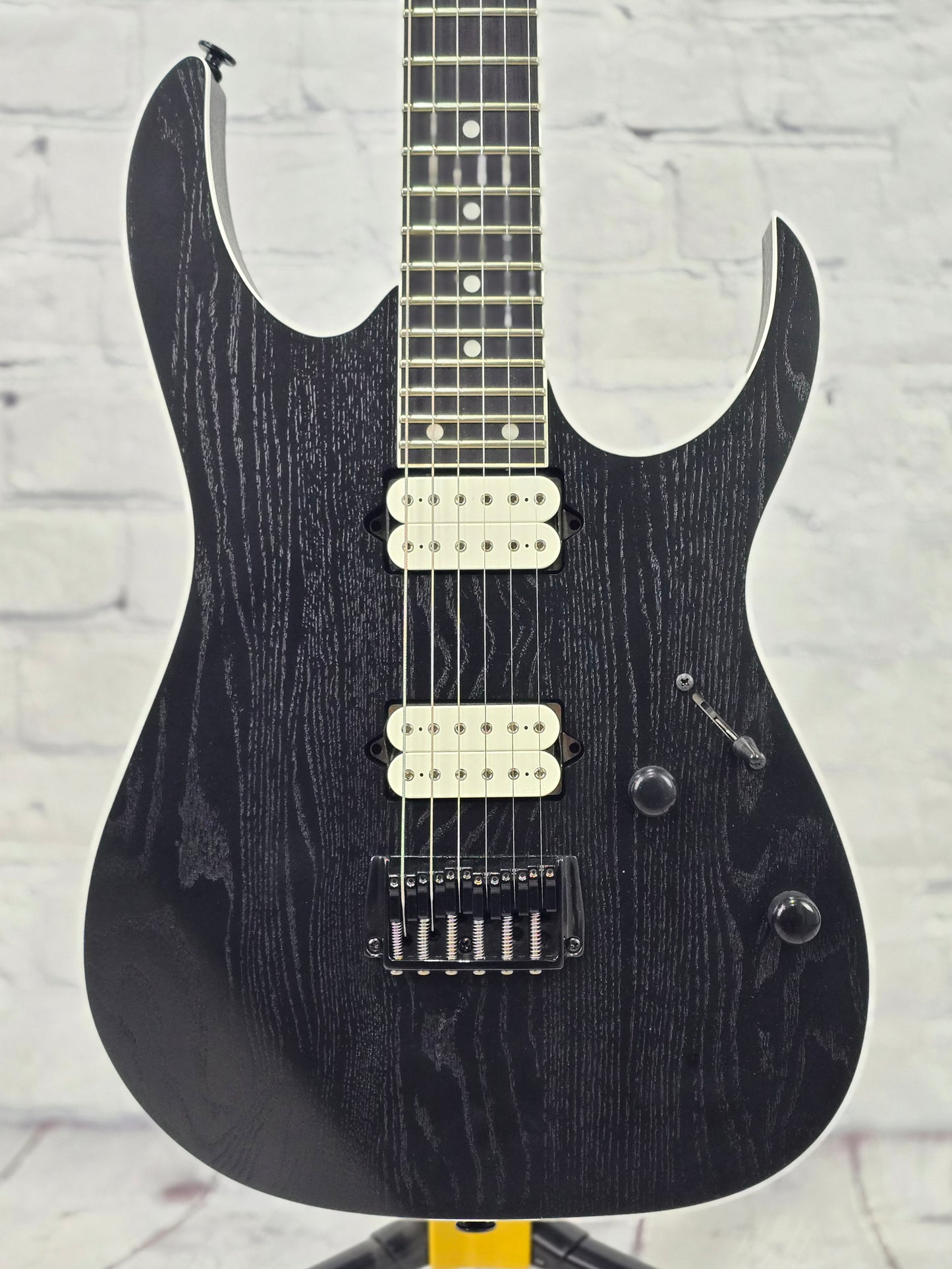 Ibanez Prestige RGR652AHBF WK 6 String Electric Guitar Weathered Black
