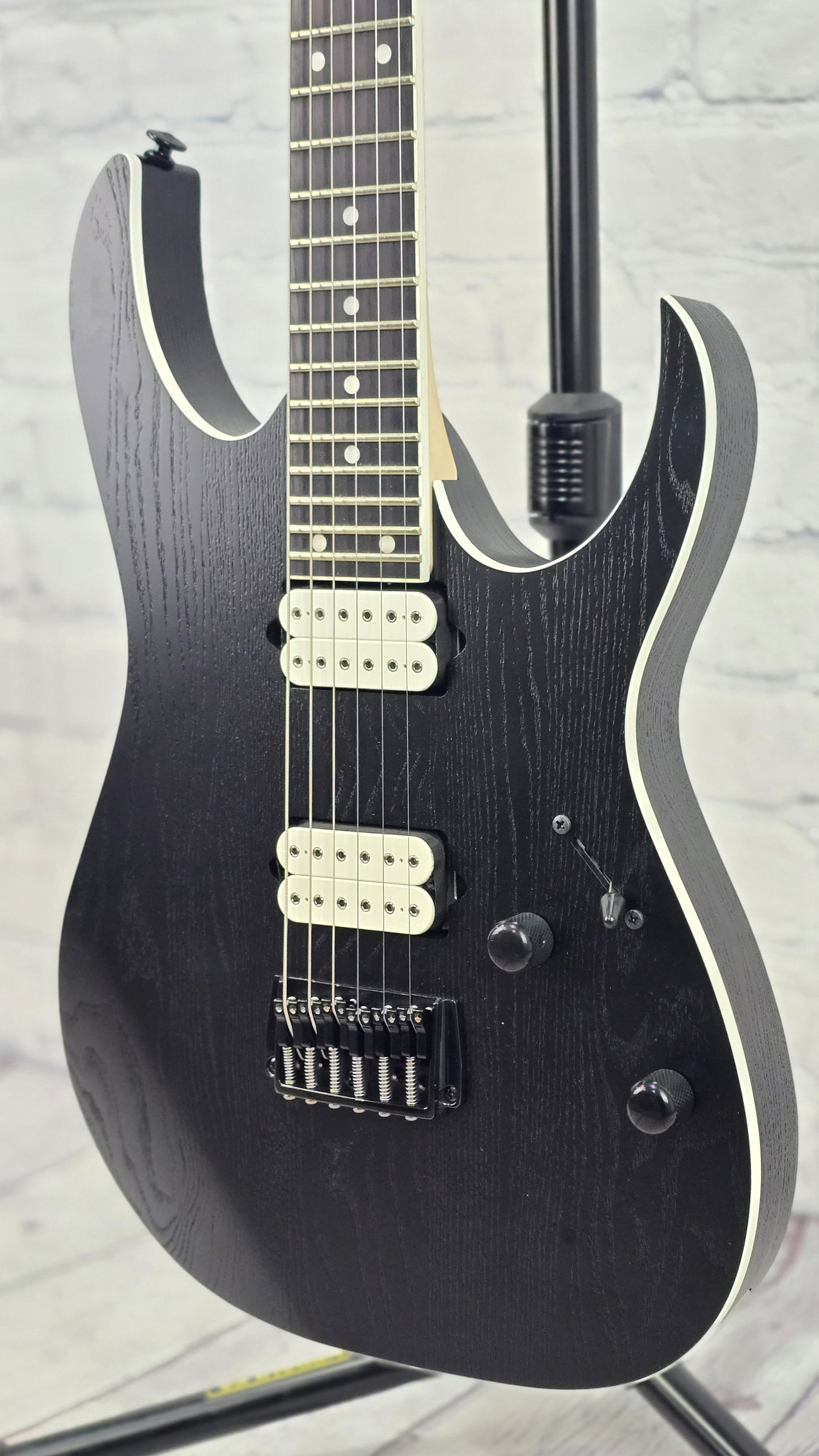 Ibanez Prestige RGR652AHBF WK 6 String Electric Guitar Weathered Black