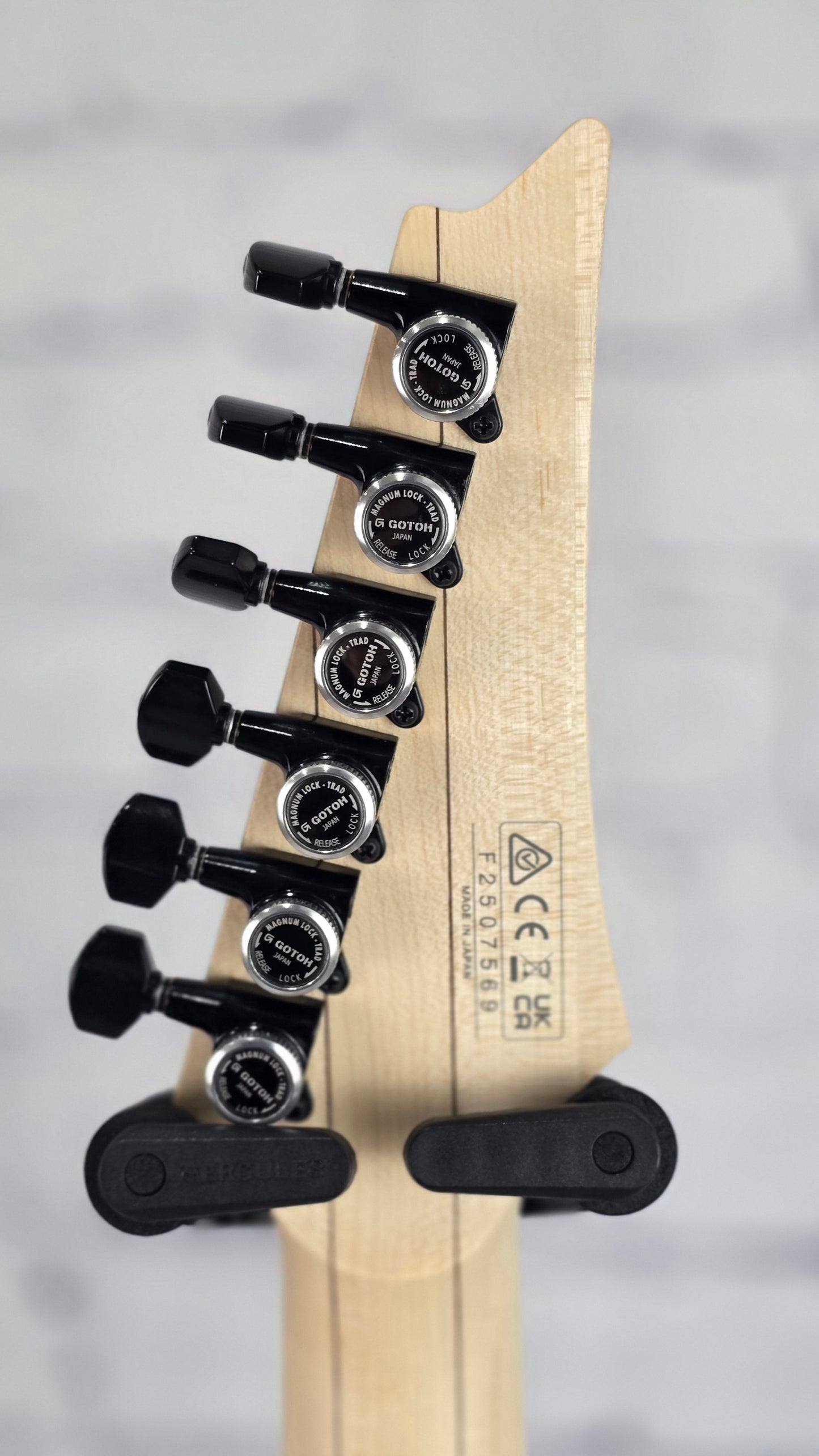 Ibanez Prestige RGR652AHBF WK 6 String Electric Guitar Weathered Black