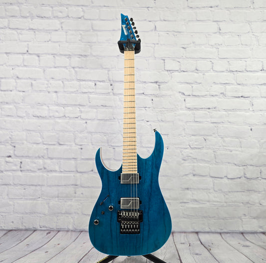 Ibanez Prestige RG5120ML FCN Left Handed 6 String Electric Guitar Frozen Ocean Blue