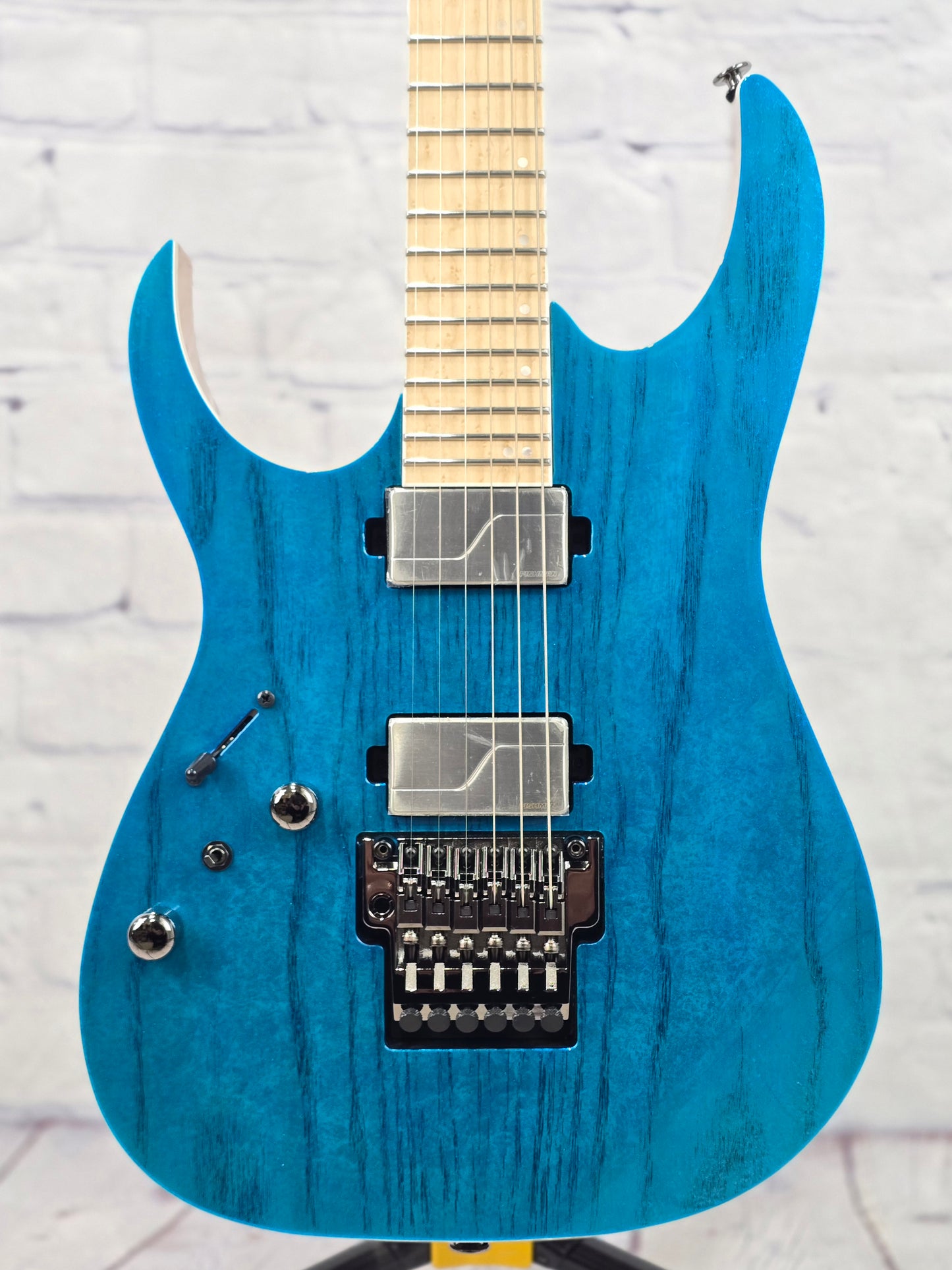 Ibanez Prestige RG5120ML FCN Left Handed 6 String Electric Guitar Frozen Ocean Blue
