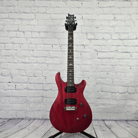 Paul Reed Smith PRS Guitars SE CE24 Standard Stoptail 6 String Electric Guitar Satin Vintage Cherry
