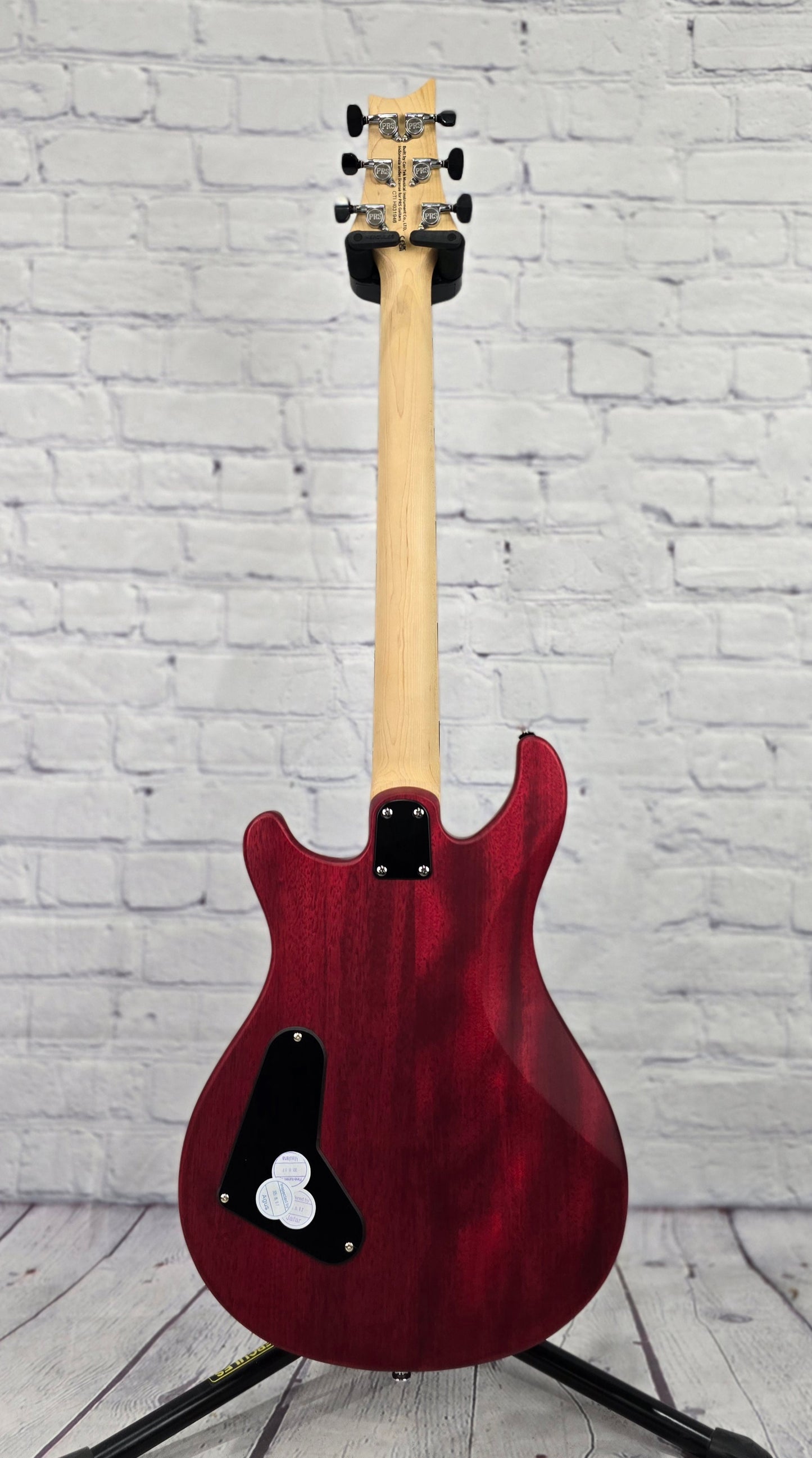 Paul Reed Smith PRS Guitars SE CE24 Standard Stoptail 6 String Electric Guitar Satin Vintage Cherry