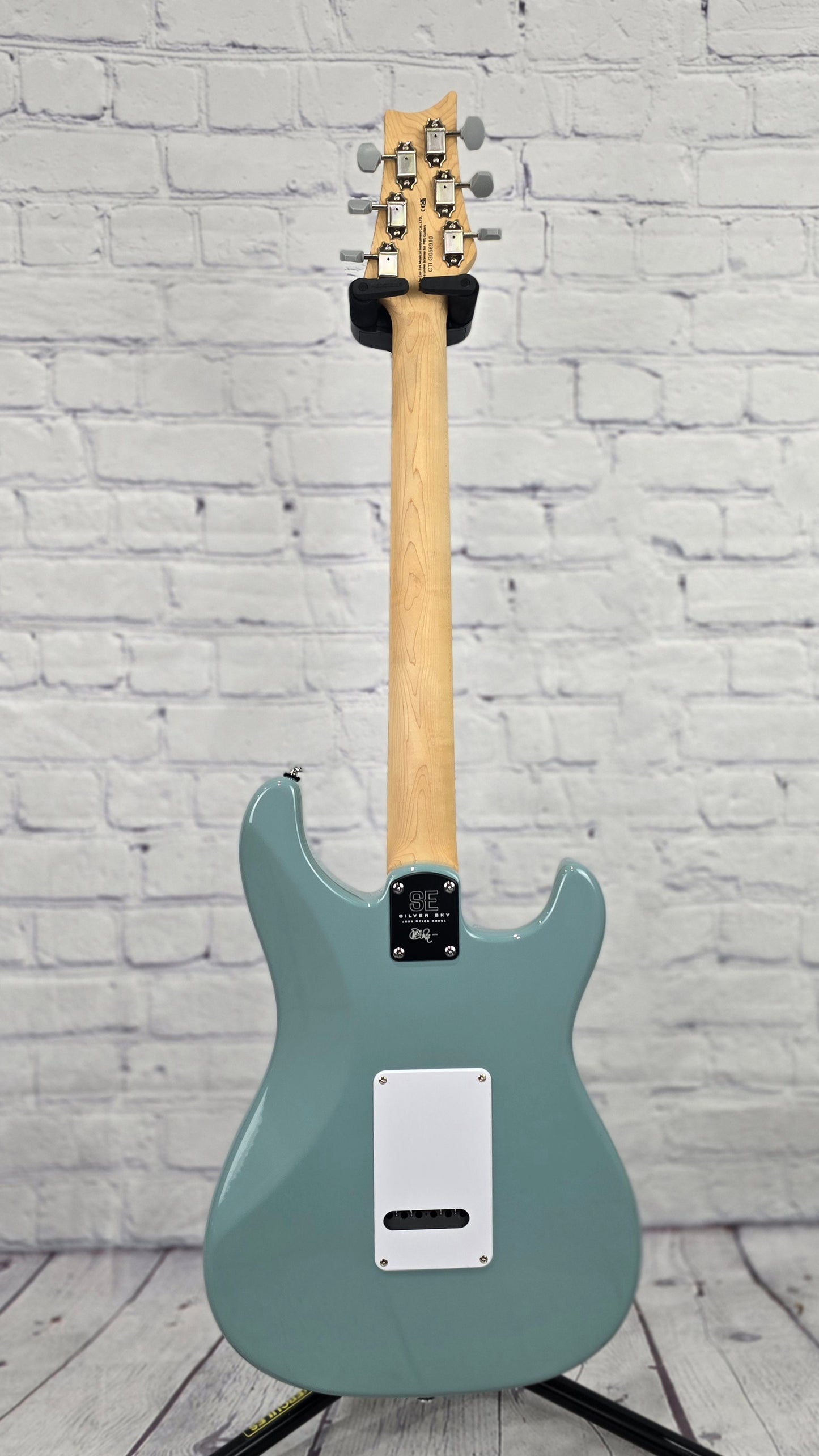 Paul Reed Smith PRS SE Silver Sky Left Handed John Mayer Electric Guitar Stone Blue Lefty