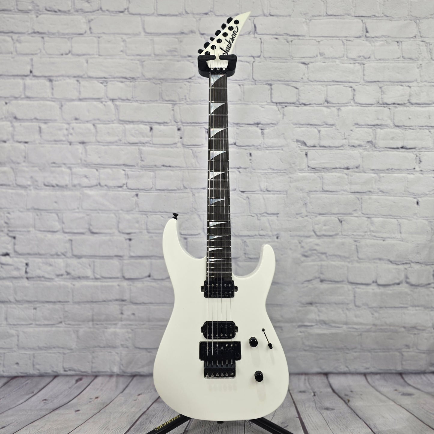 Jackson Guitars American Series Soloist SL2 DX 6 String Electric Guitar Snow White