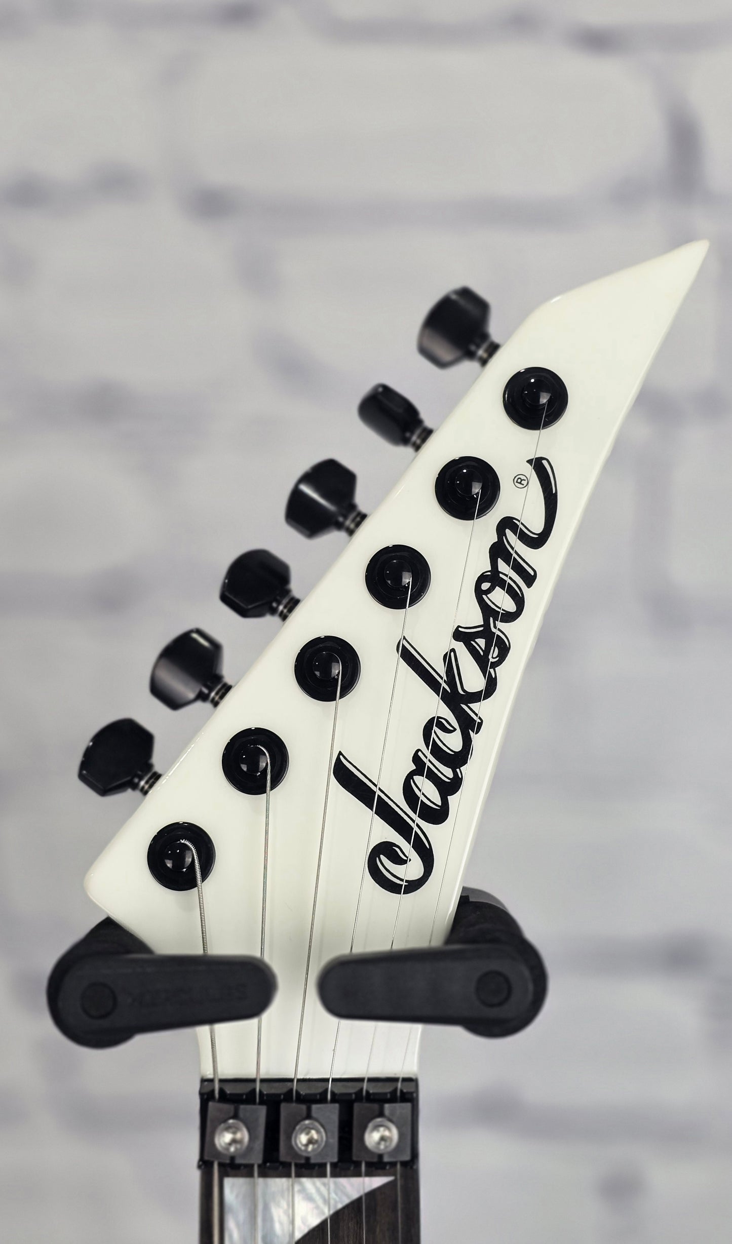 Jackson Guitars American Series Soloist SL2 DX 6 String Electric Guitar Snow White