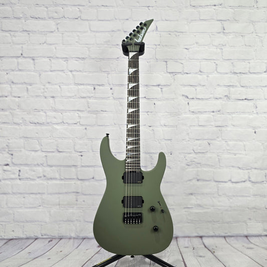 Jackson Guitars American Series Soloist SL2MG HT 6 String Electric Guitar Matte Army Drab