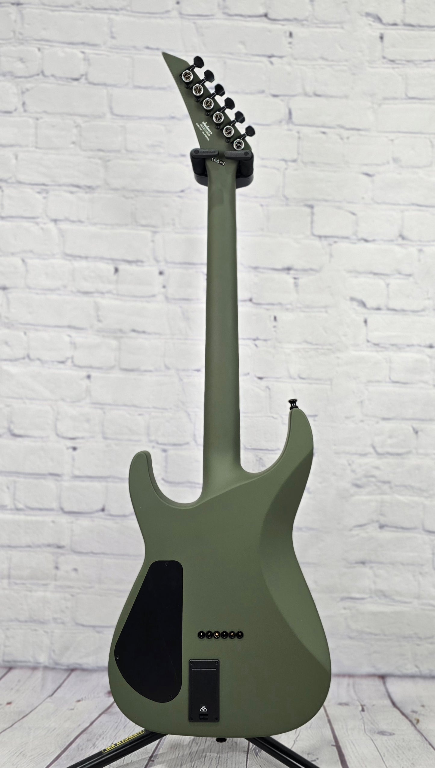 Jackson Guitars American Series Soloist SL2MG HT 6 String Electric Guitar Matte Army Drab