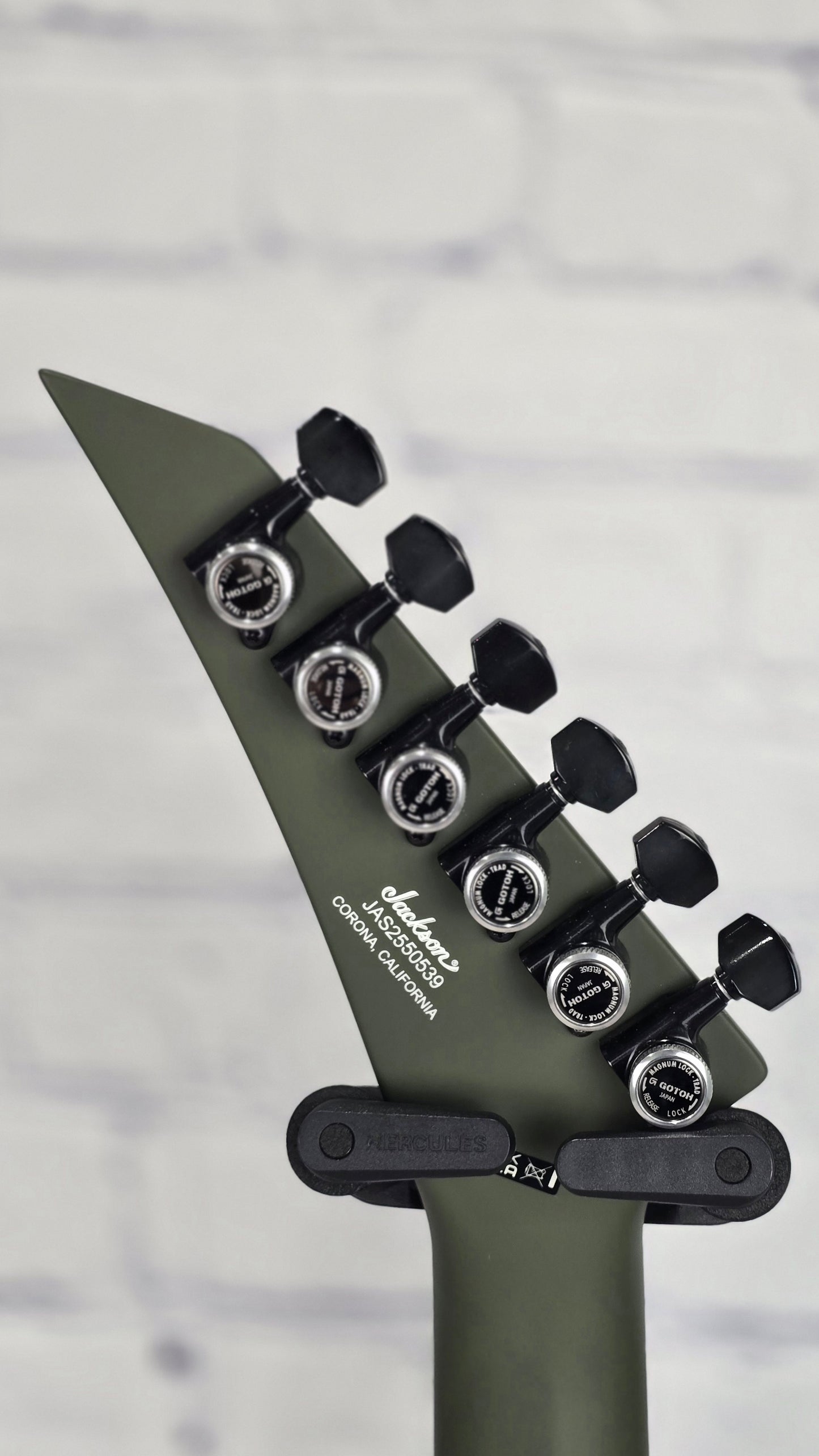 Jackson Guitars American Series Soloist SL2MG HT 6 String Electric Guitar Matte Army Drab