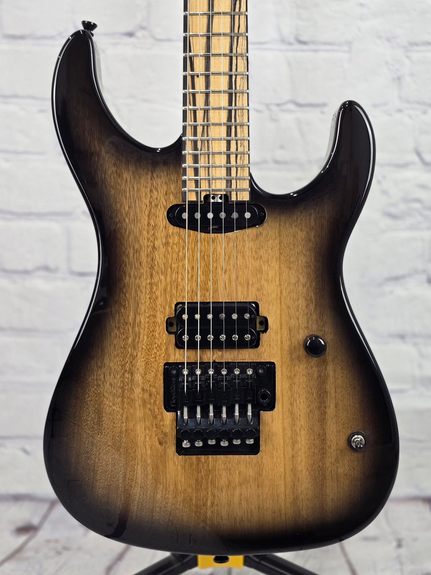 Sully Guitars Conspiracy Series 624 PME 6 String Electric Guitar Trans Black Burst