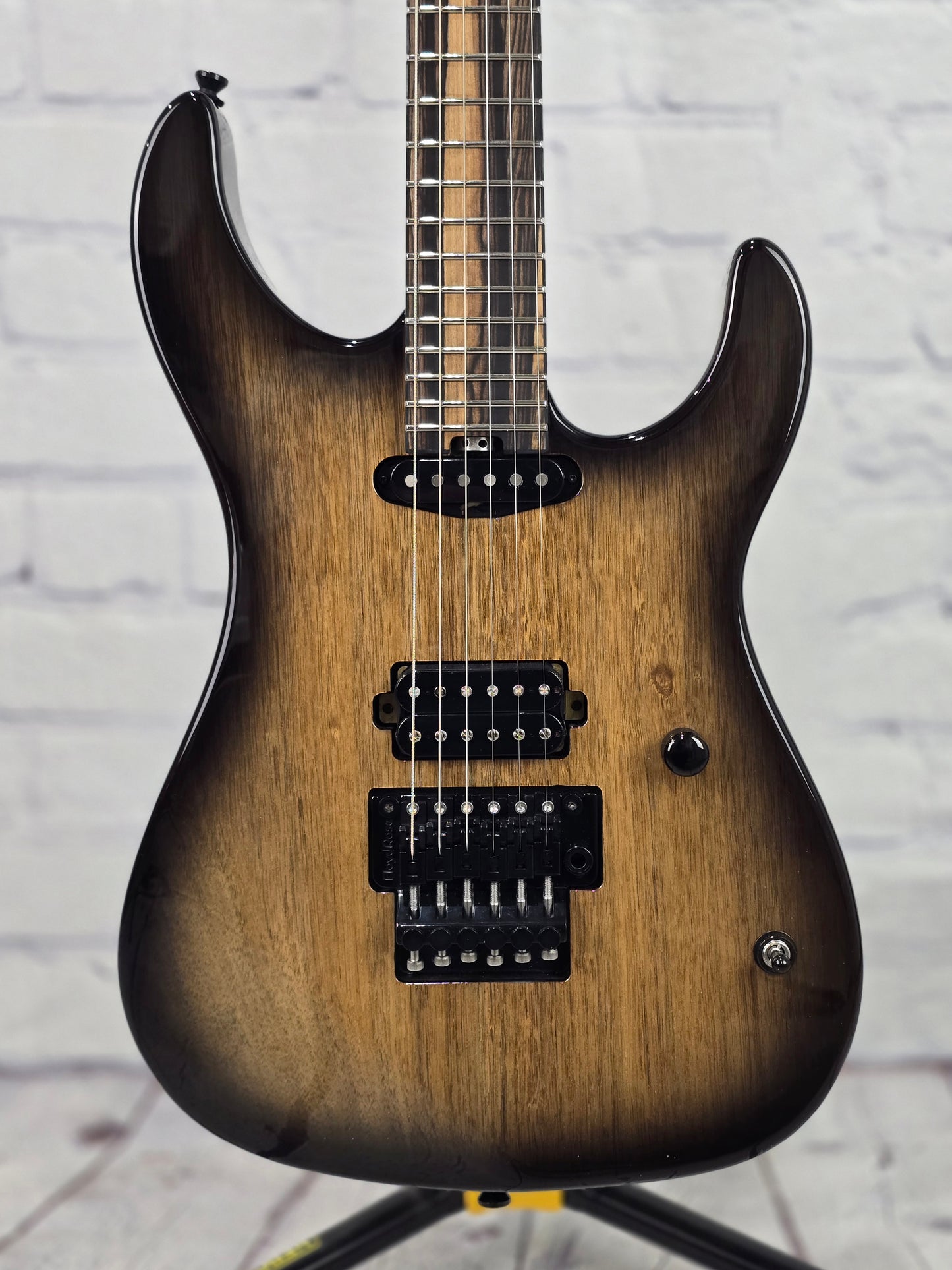 Sully Guitars Conspiracy Series 624 PME 6 String Electric Guitar Trans Black Burst